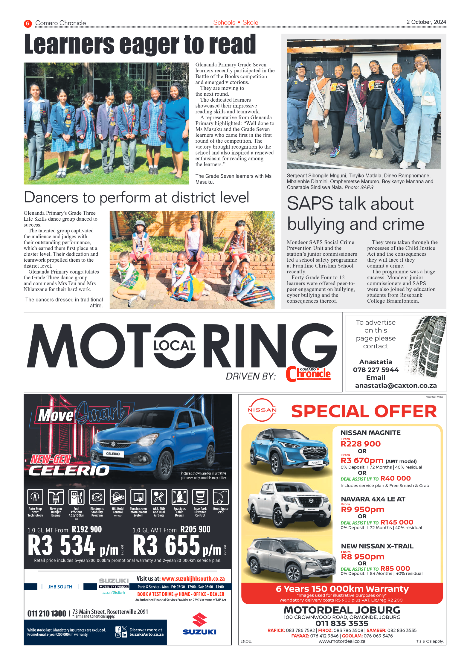 Comaro Chronicle 2 October 2024 page 6