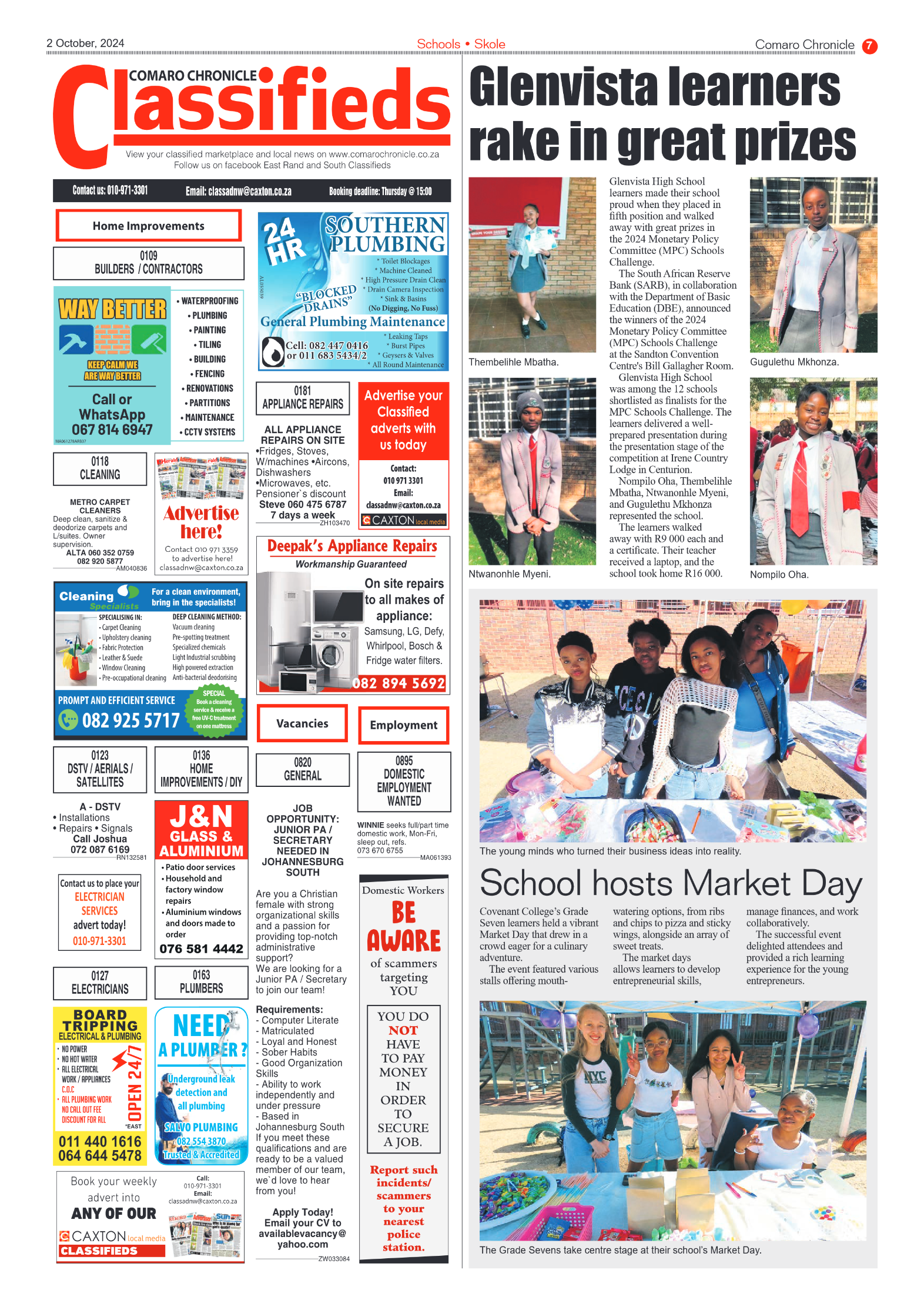 Comaro Chronicle 2 October 2024 page 7