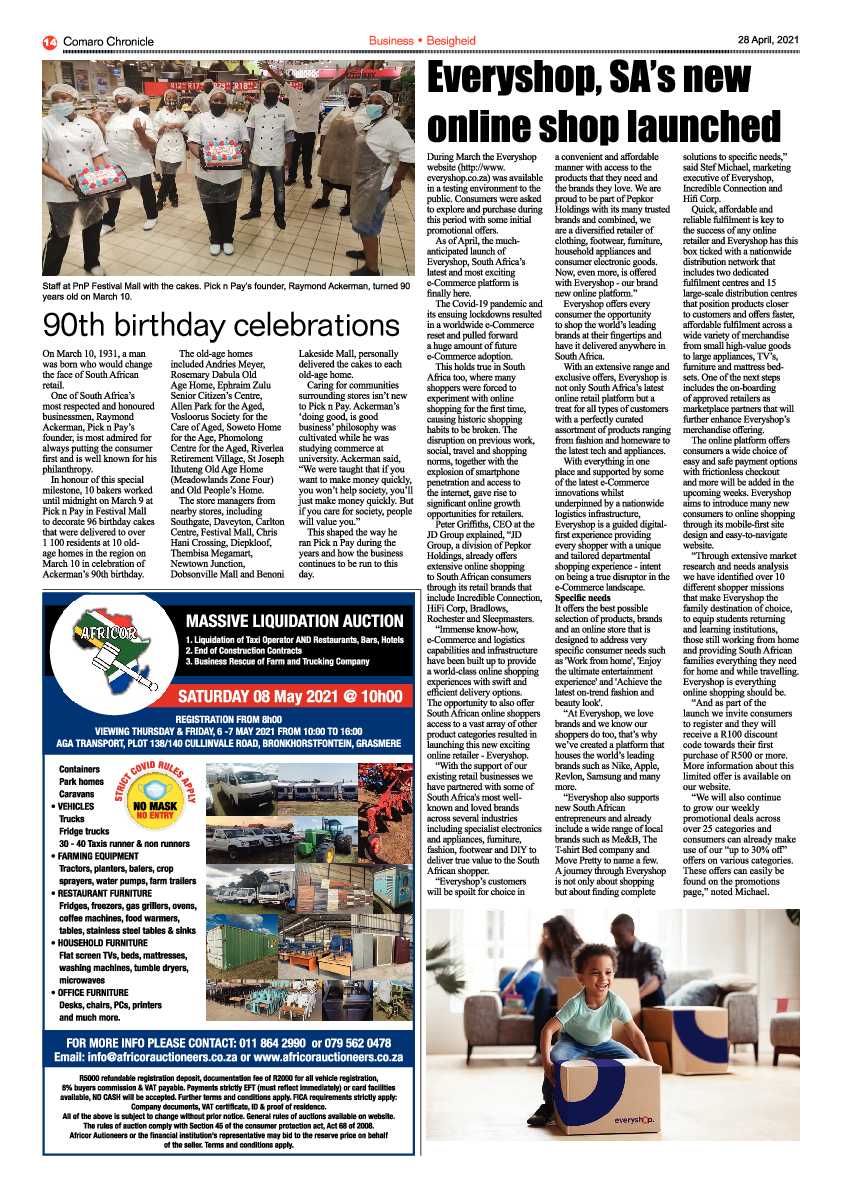 Comaro Chronicle 30 April 2021 page 14