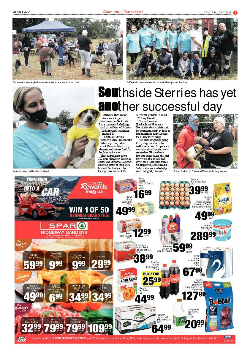 Comaro Chronicle 30 April 2021 page 3