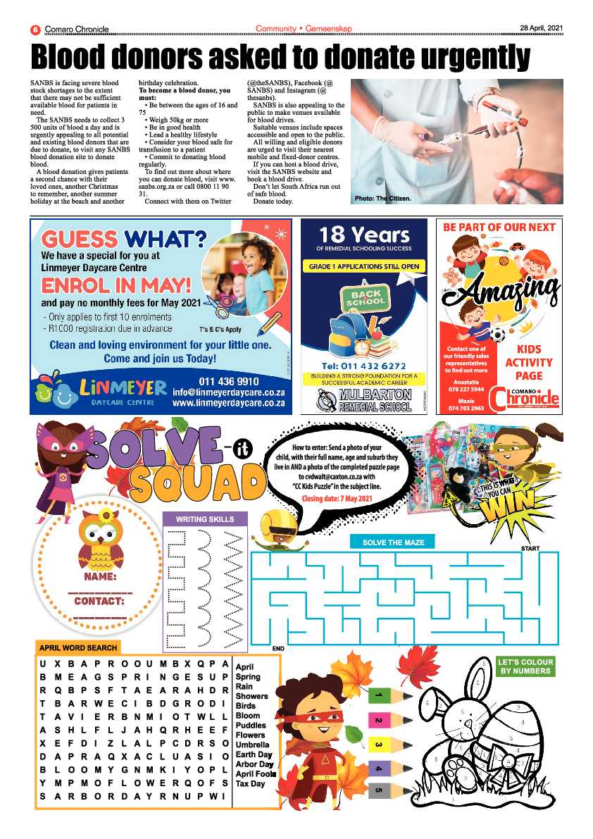 Comaro Chronicle 30 April 2021 page 6