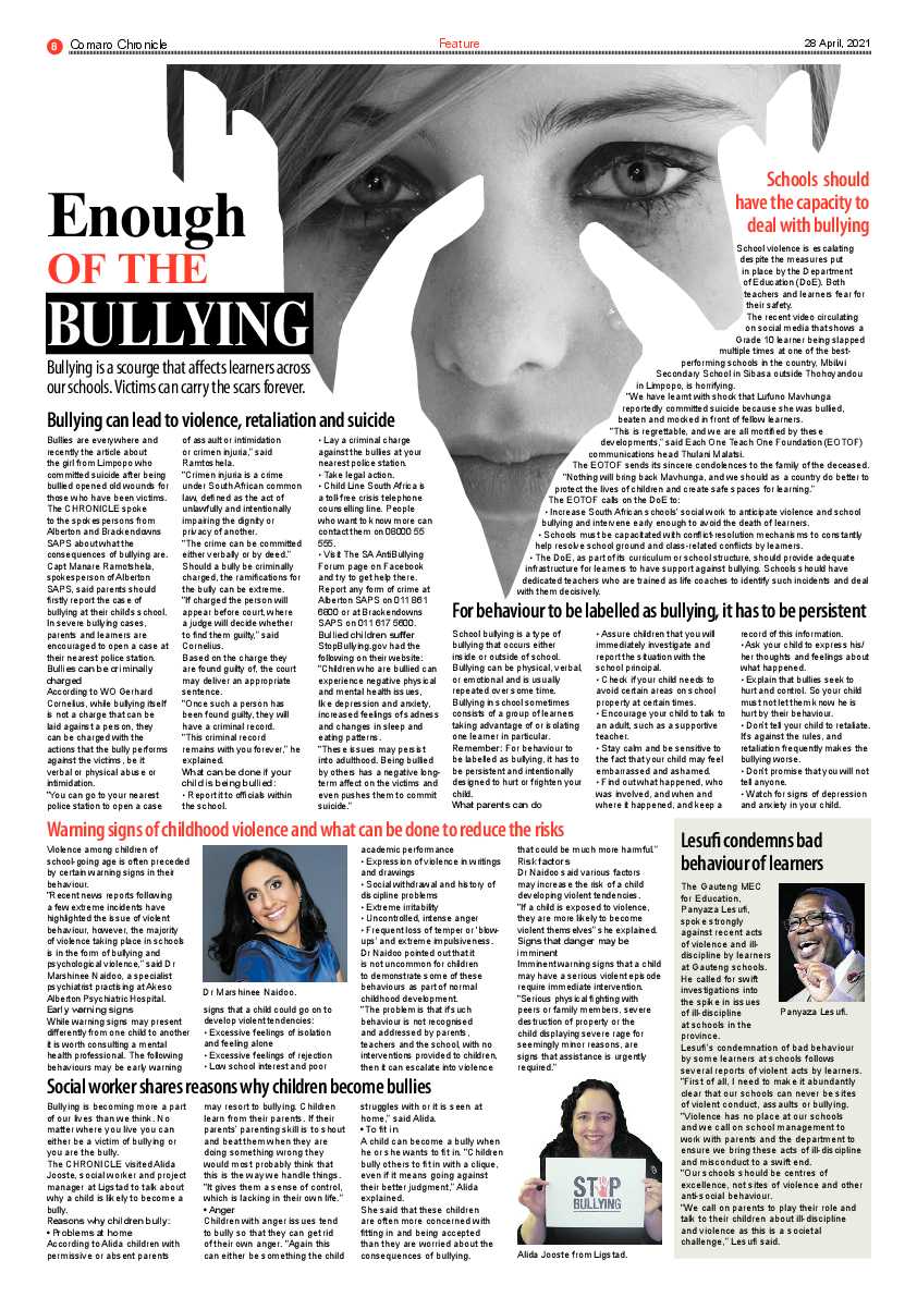 Comaro Chronicle 30 April 2021 page 8