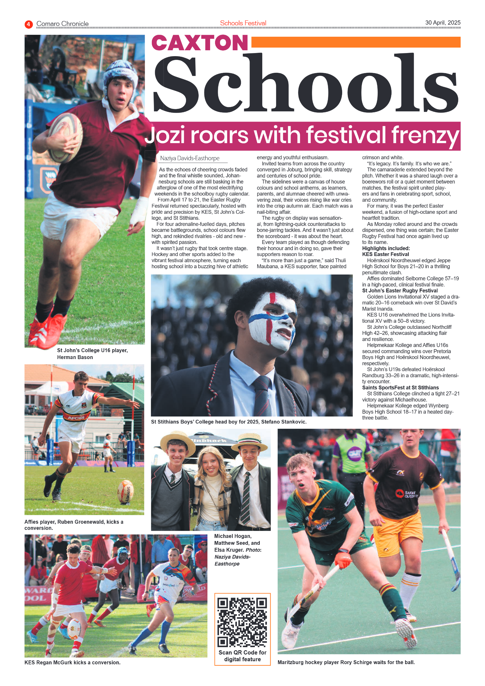 Comaro Chronicle 30 April 2025 page 4