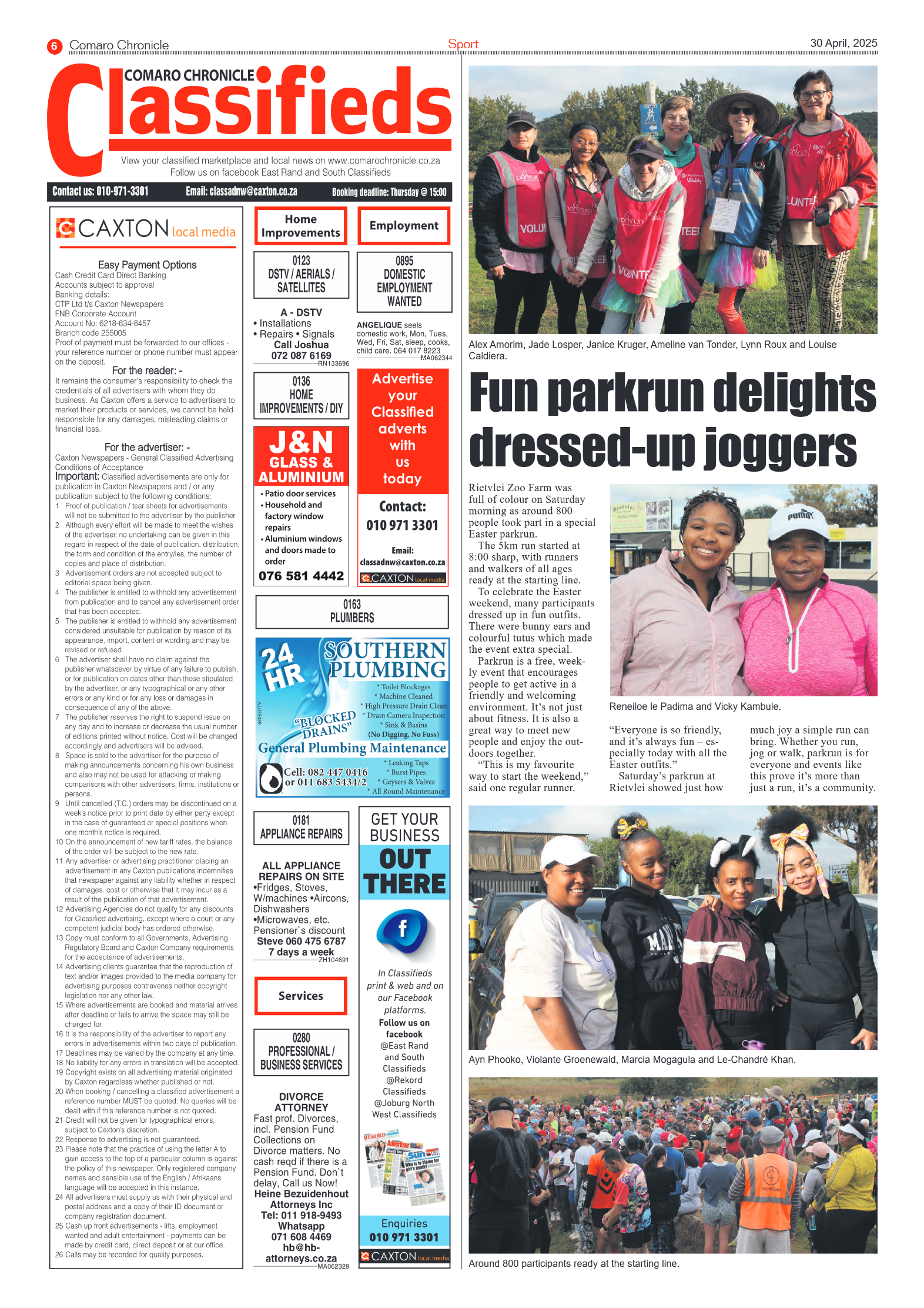 Comaro Chronicle 30 April 2025 page 6