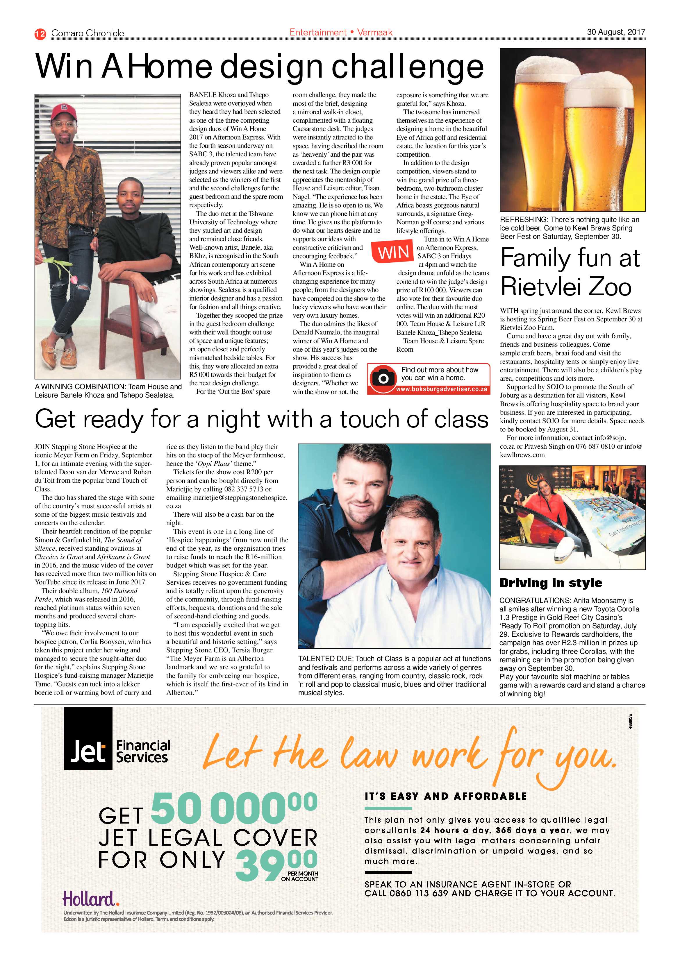 Comaro Chronicle 30 August 2017 page 12