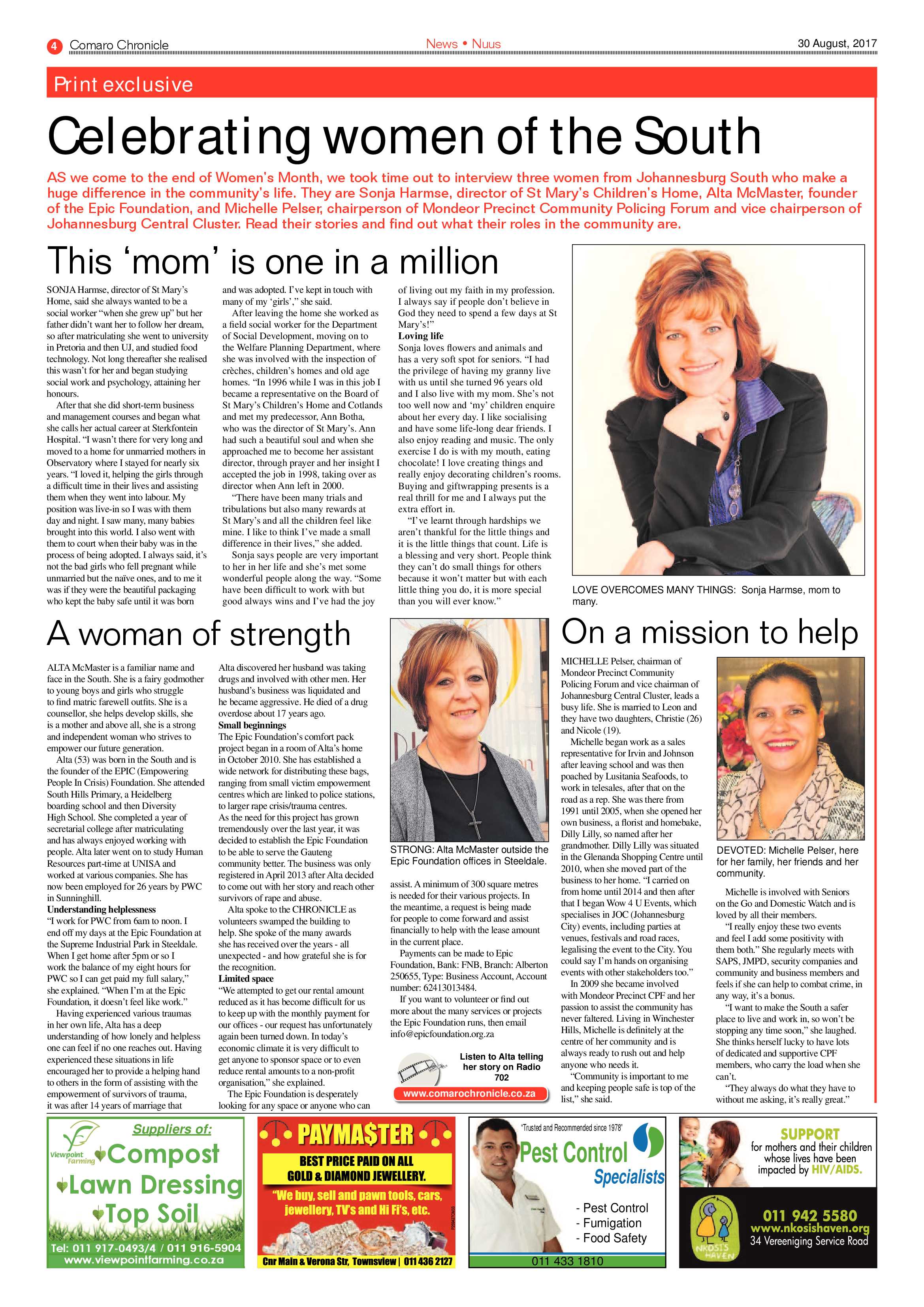 Comaro Chronicle 30 August 2017 page 4
