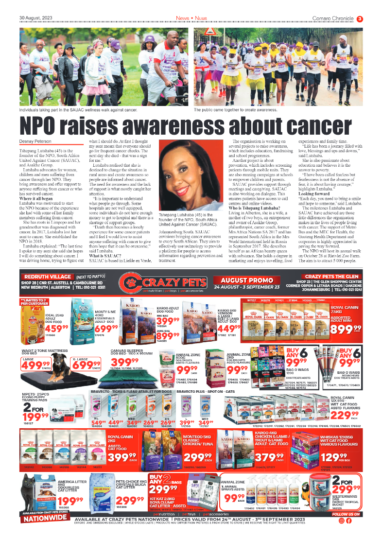Comaro Chronicle 30 August 2023 page 3