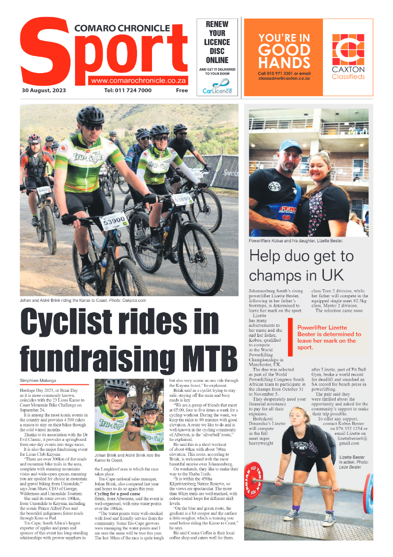 Comaro Chronicle 30 August 2023 page 8