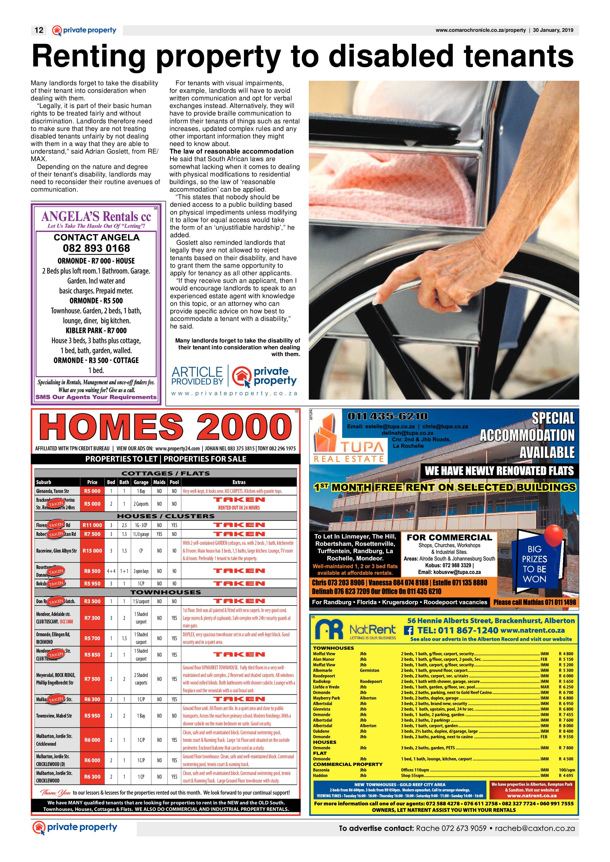 Comaro Chronicle 30 January 2019 page 12
