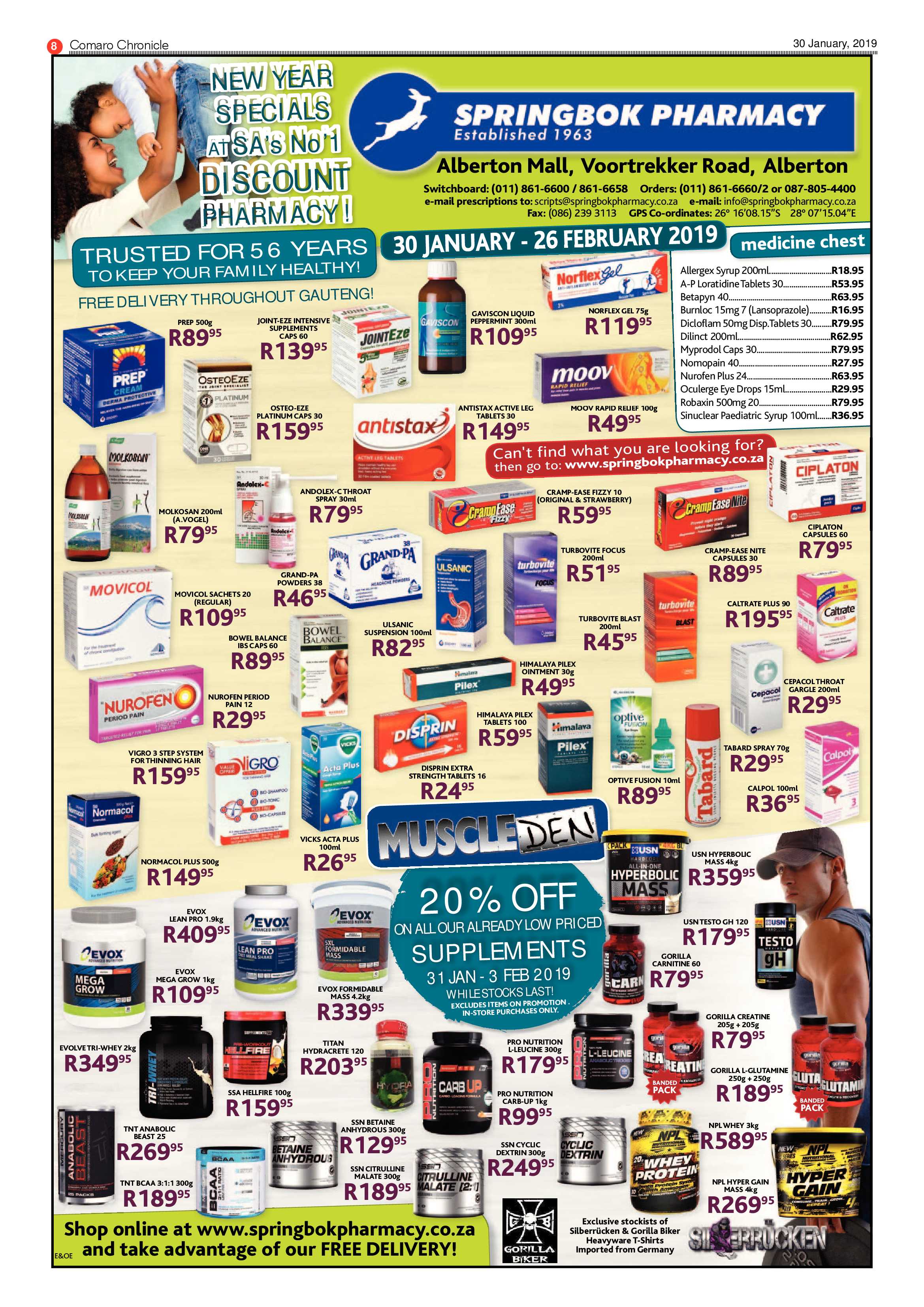Comaro Chronicle 30 January 2019 page 8