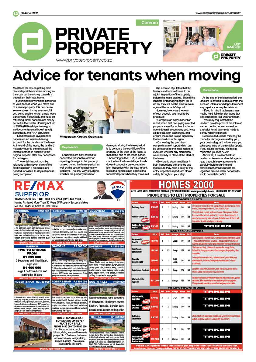 Comaro Chronicle 30 June 2021 page 12