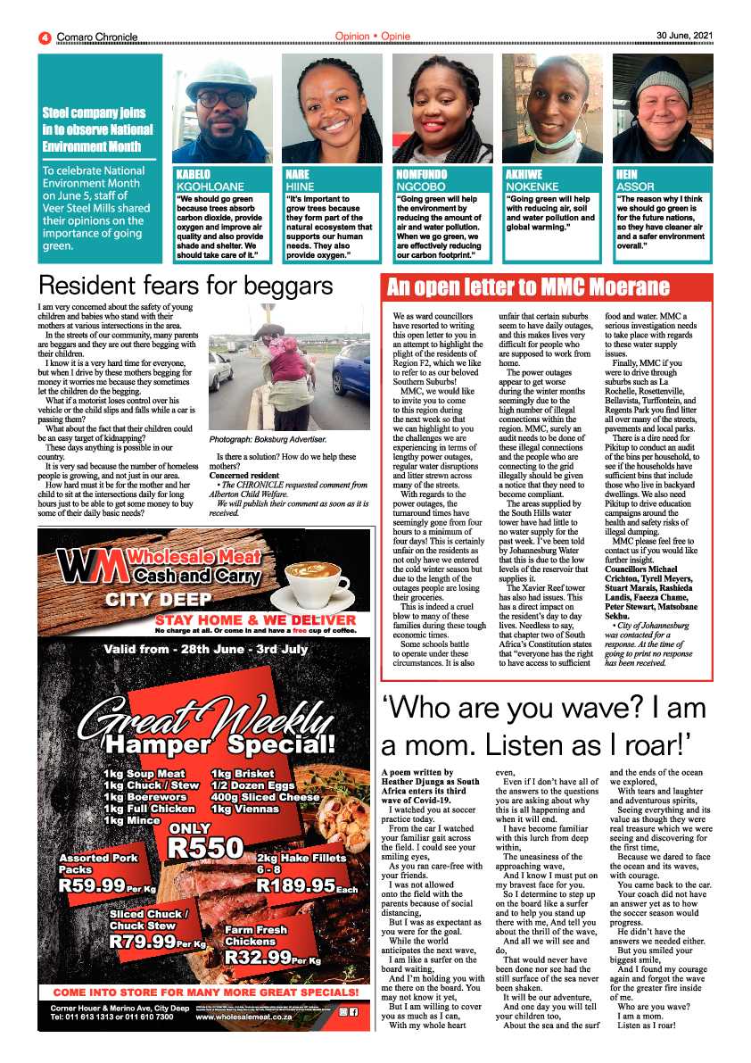Comaro Chronicle 30 June 2021 page 4