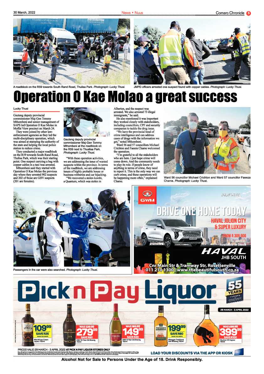 Comaro Chronicle 30 March 2022 page 5