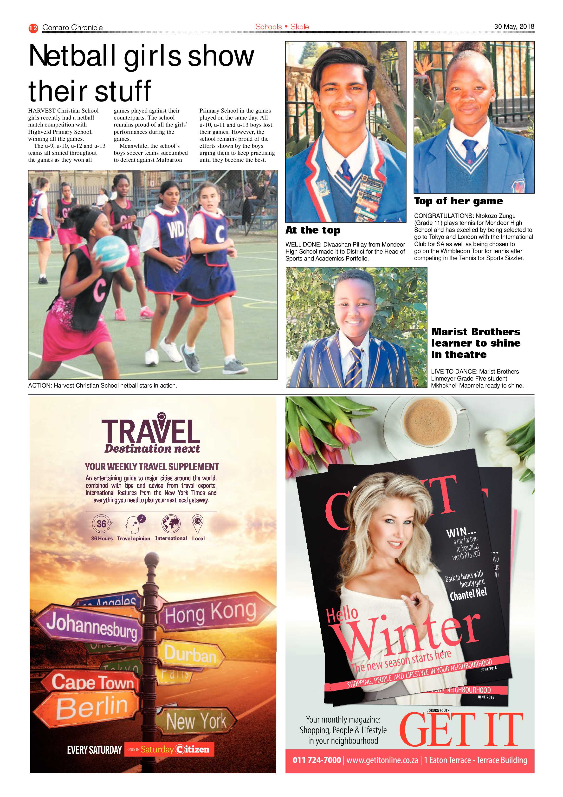 Comaro Chronicle 30 May 2018 page 12