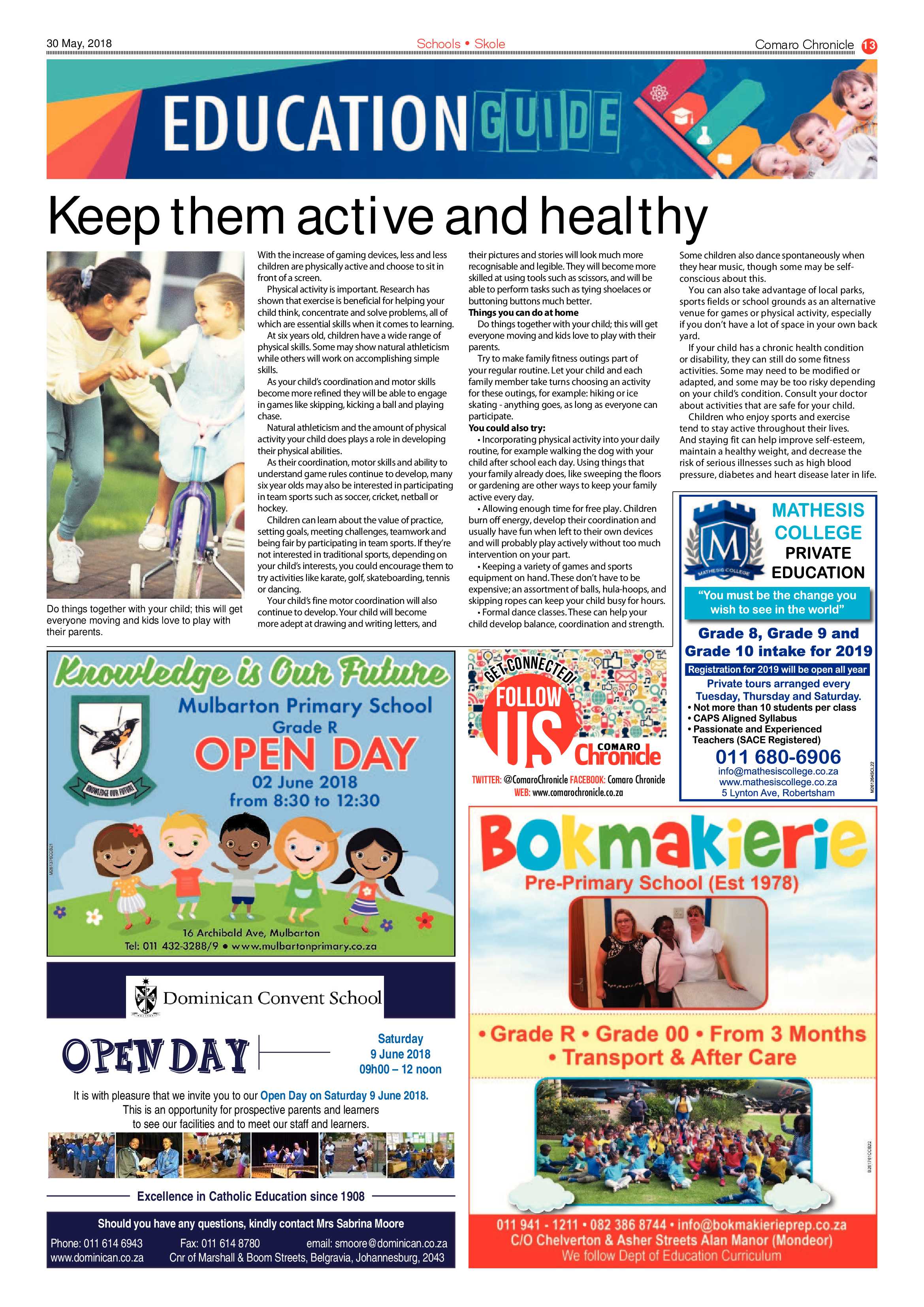 Comaro Chronicle 30 May 2018 page 13