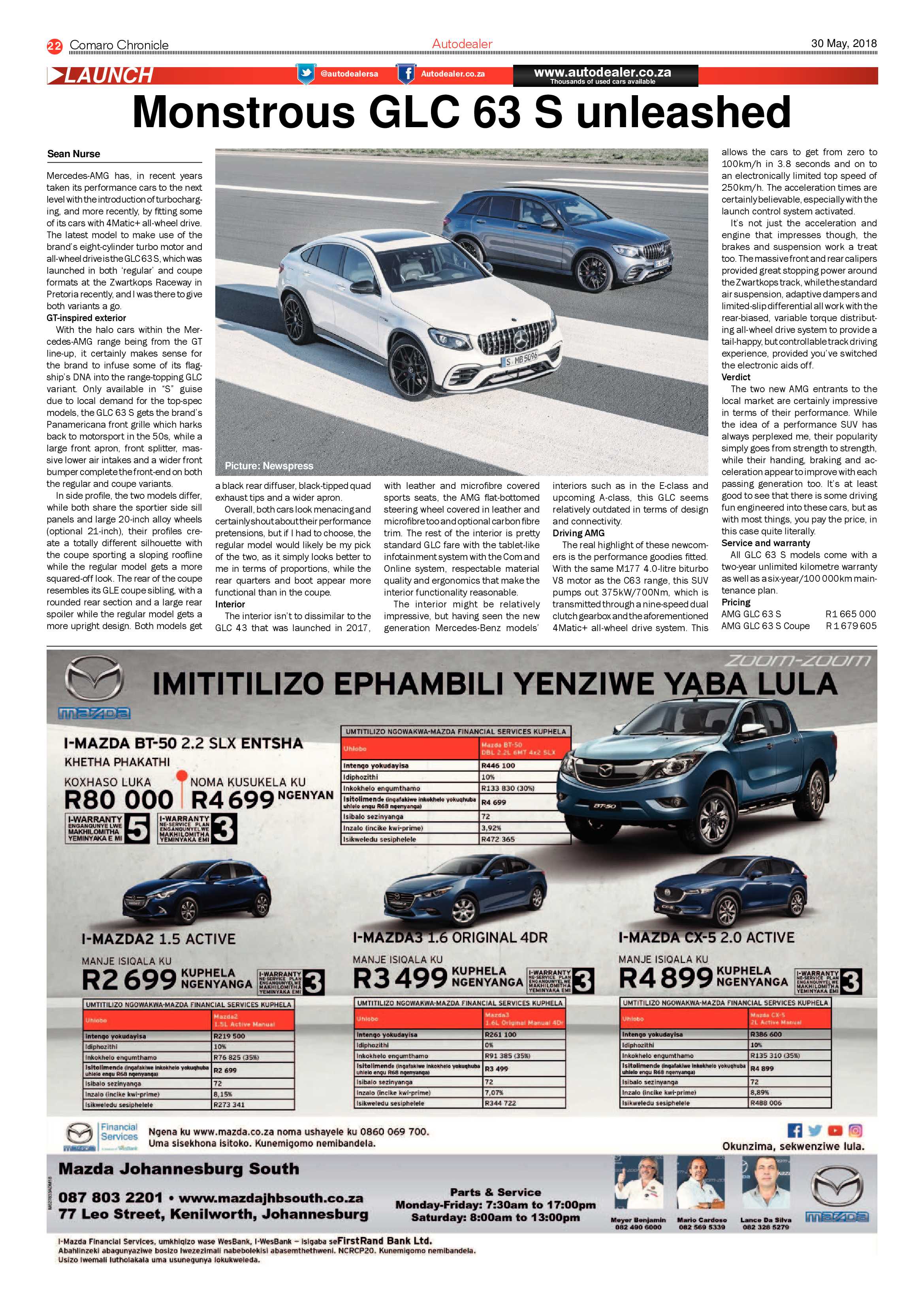 Comaro Chronicle 30 May 2018 page 22
