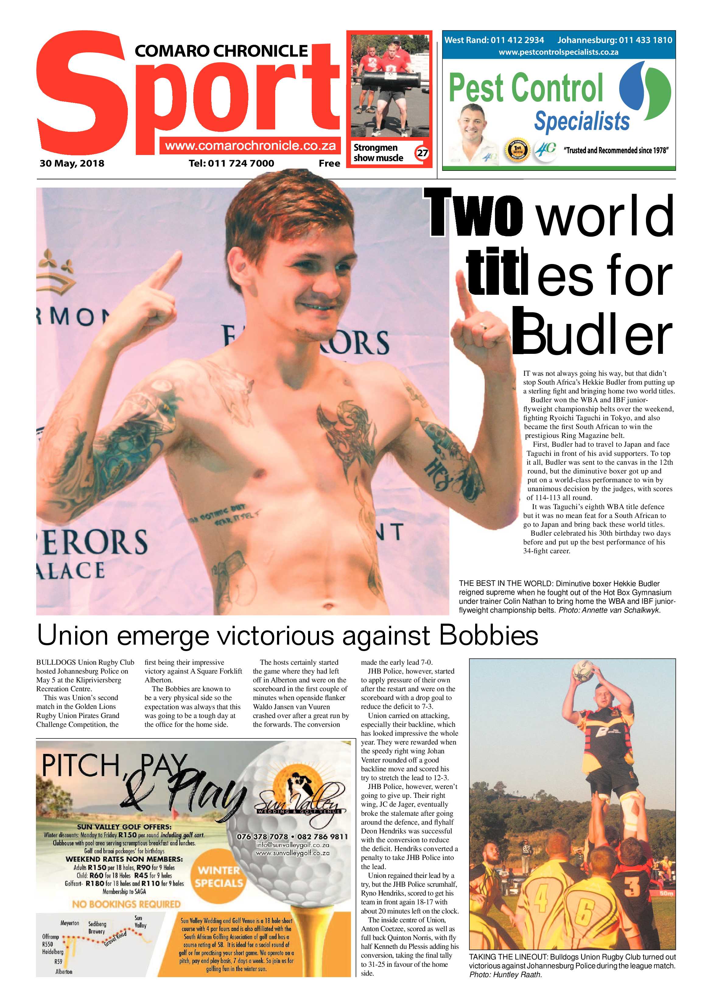 Comaro Chronicle 30 May 2018 page 28