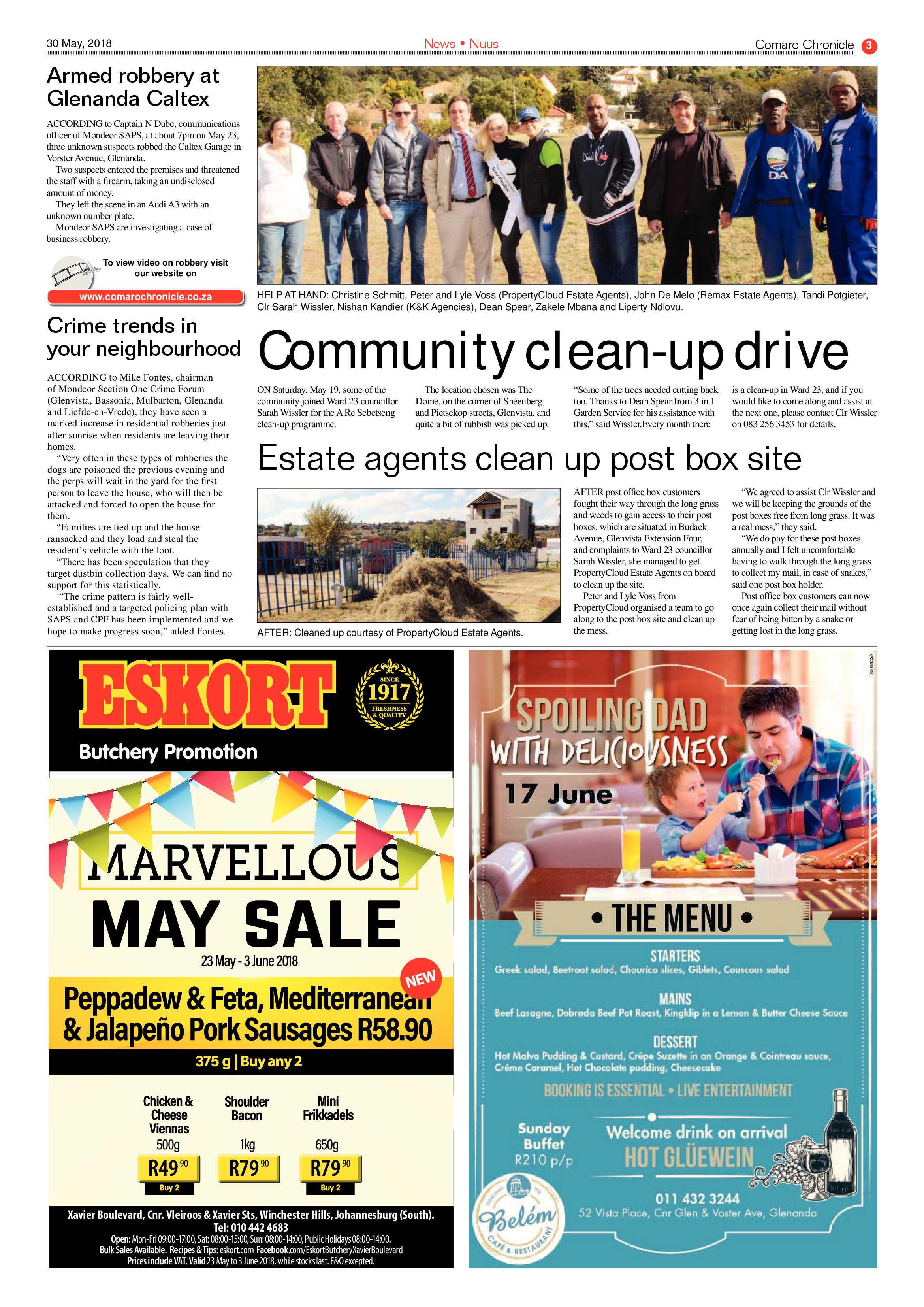 Comaro Chronicle 30 May 2018 page 3