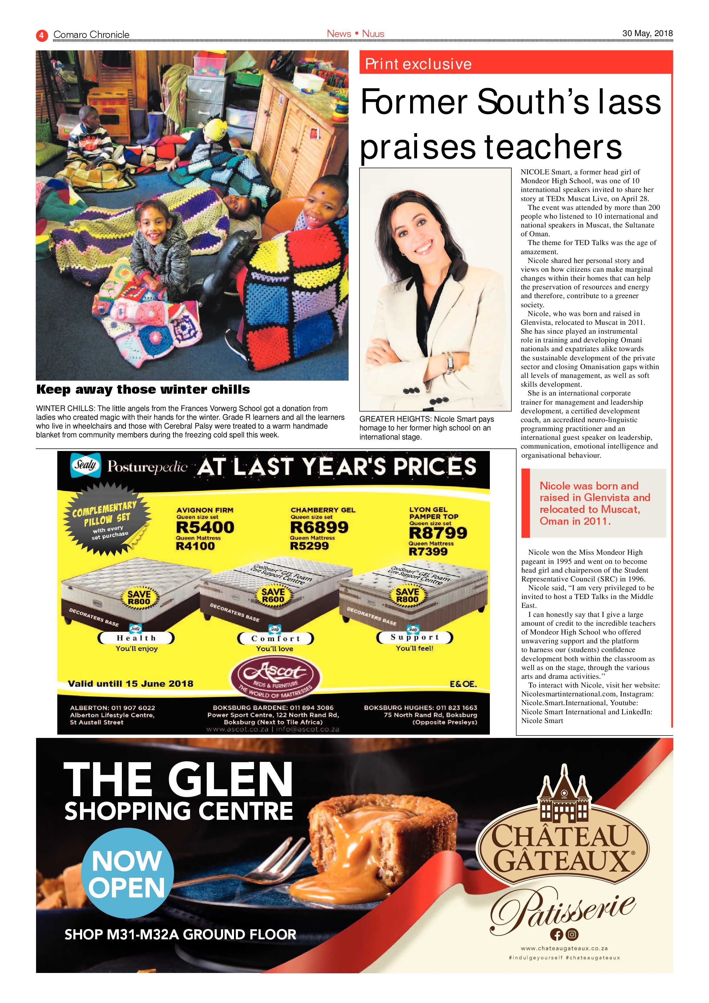 Comaro Chronicle 30 May 2018 page 4