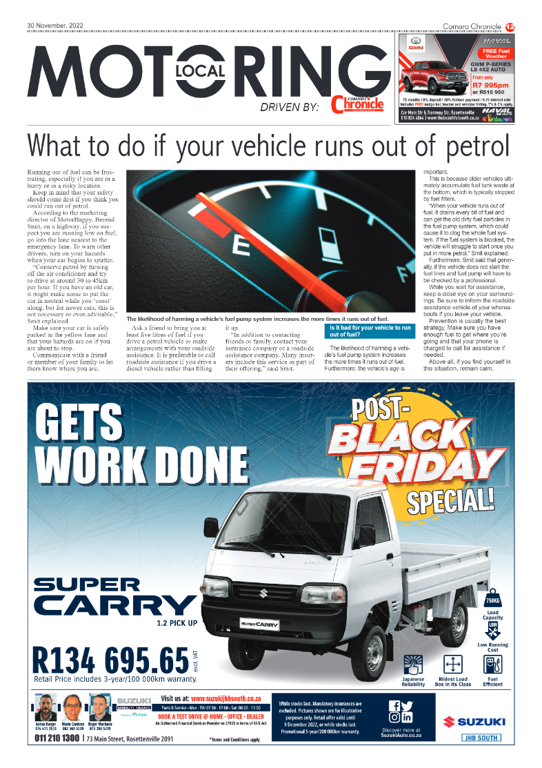 Comaro Chronicle 30 Nov 2022 page 14