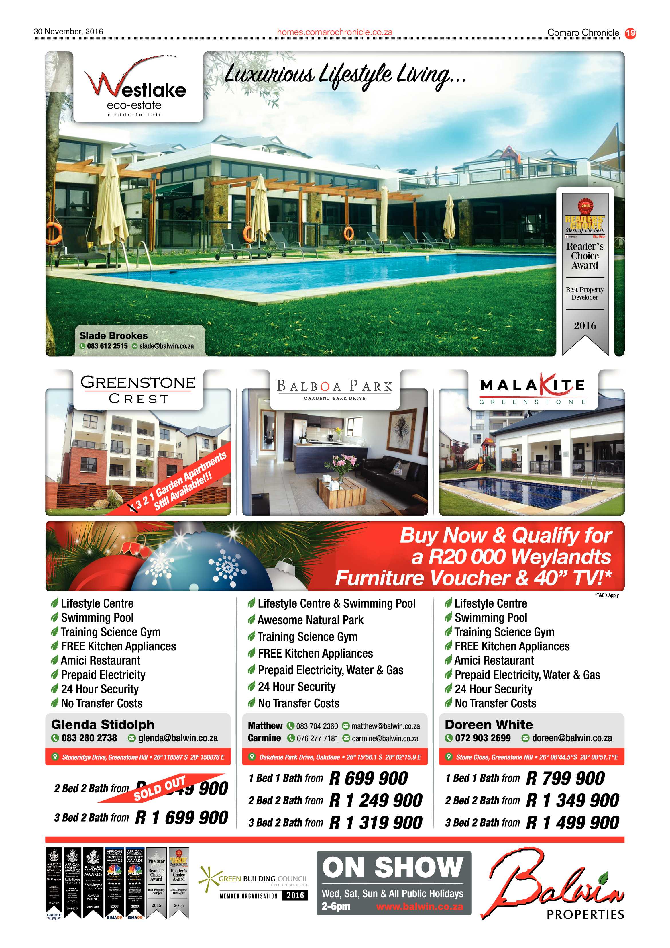 Comaro Chronicle 30 November 2016 page 19