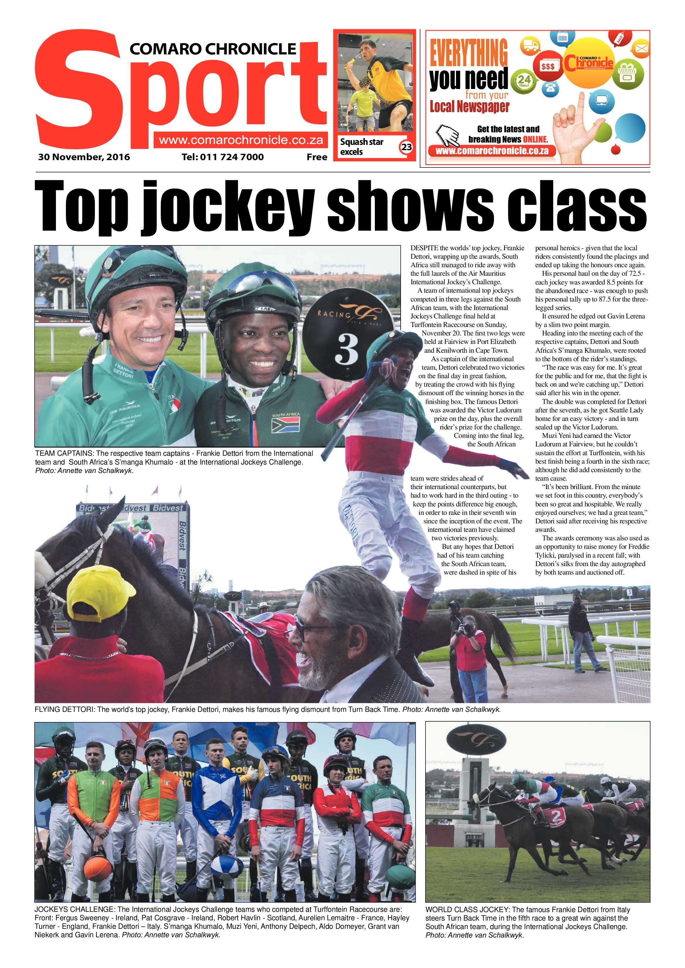 Comaro Chronicle 30 November 2016 page 24