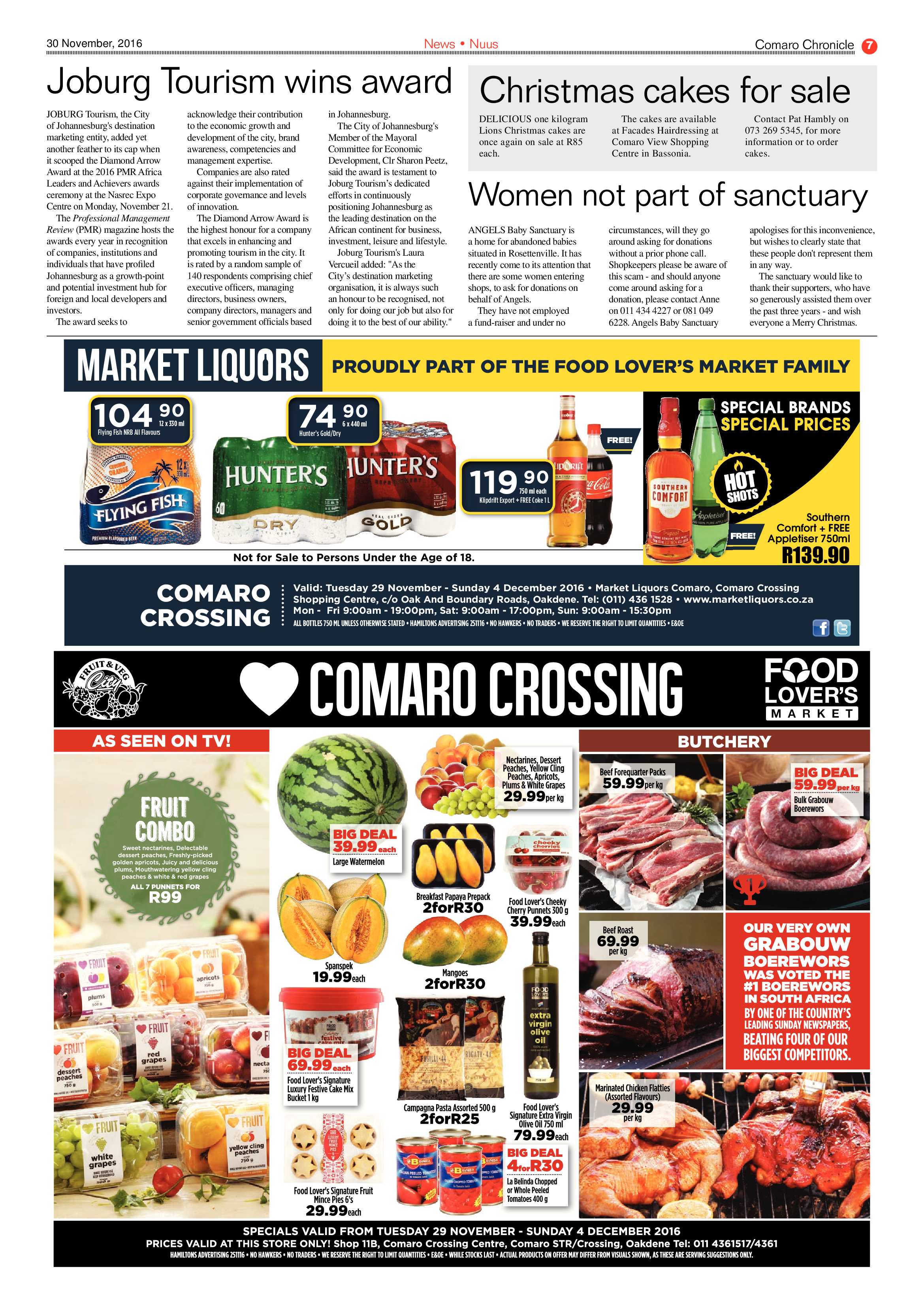 Comaro Chronicle 30 November 2016 page 7