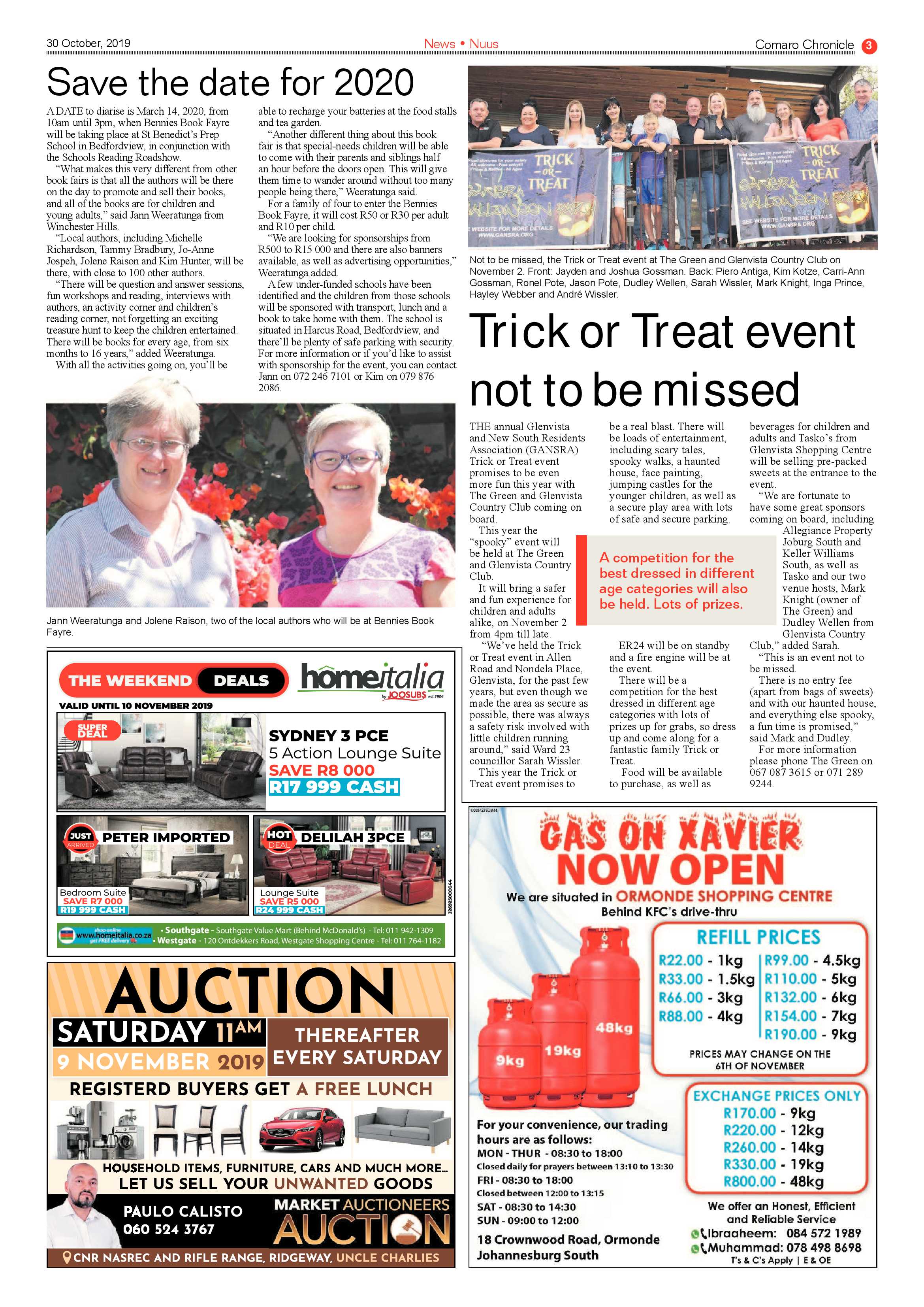 Comaro Chronicle 30 October 2019 page 3