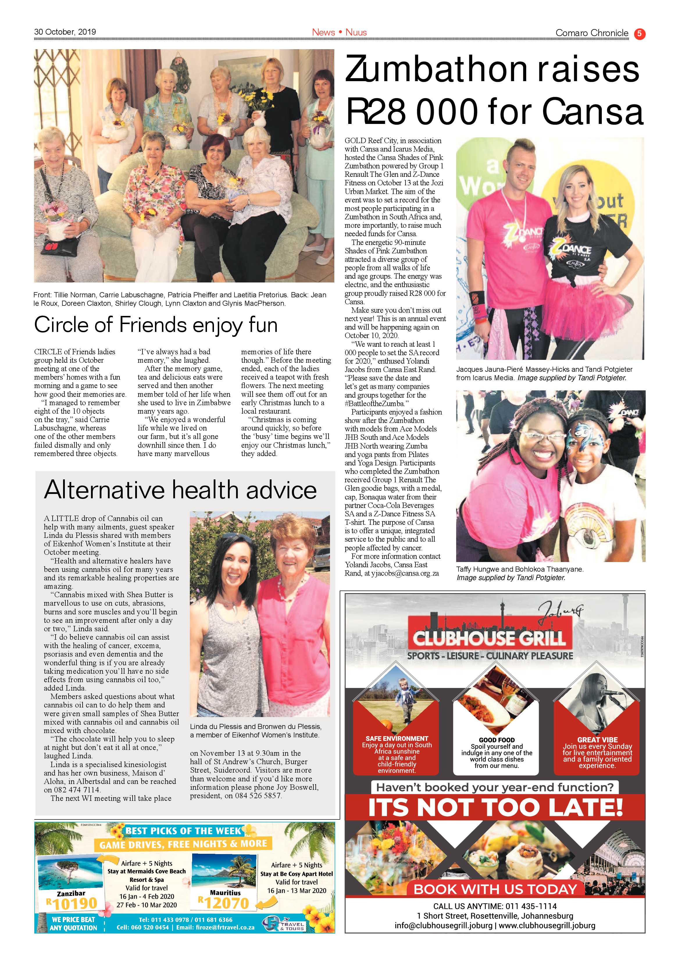 Comaro Chronicle 30 October 2019 page 5