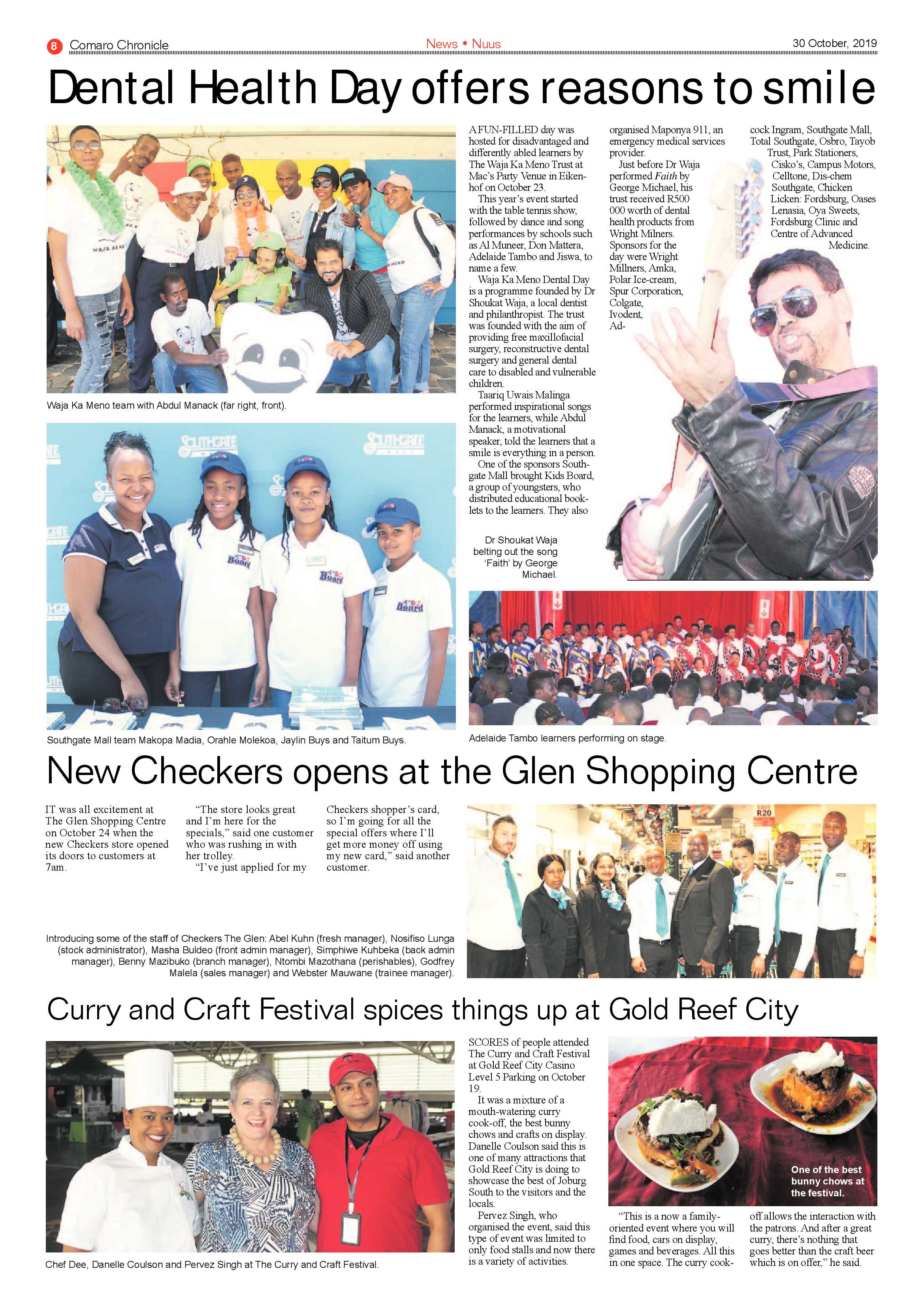 Comaro Chronicle 30 October 2019 page 8