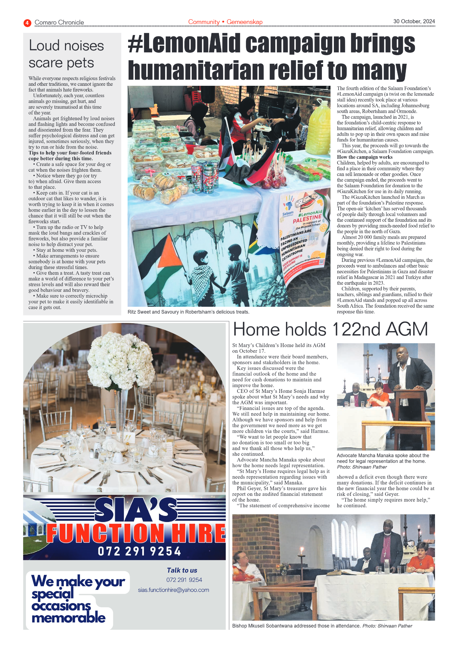Comaro Chronicle 30 October 2024 page 4