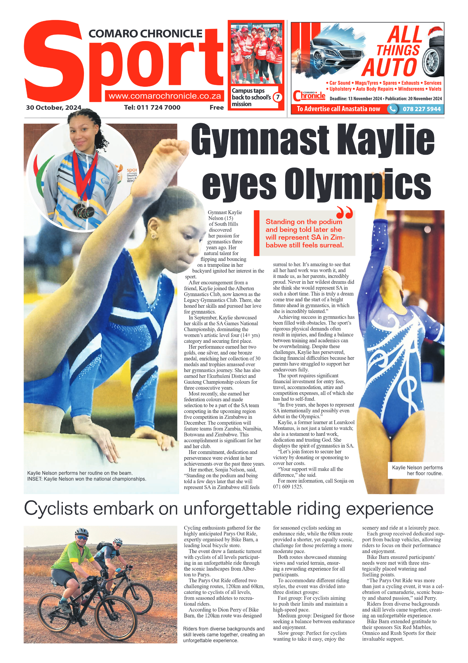 Comaro Chronicle 30 October 2024 page 8