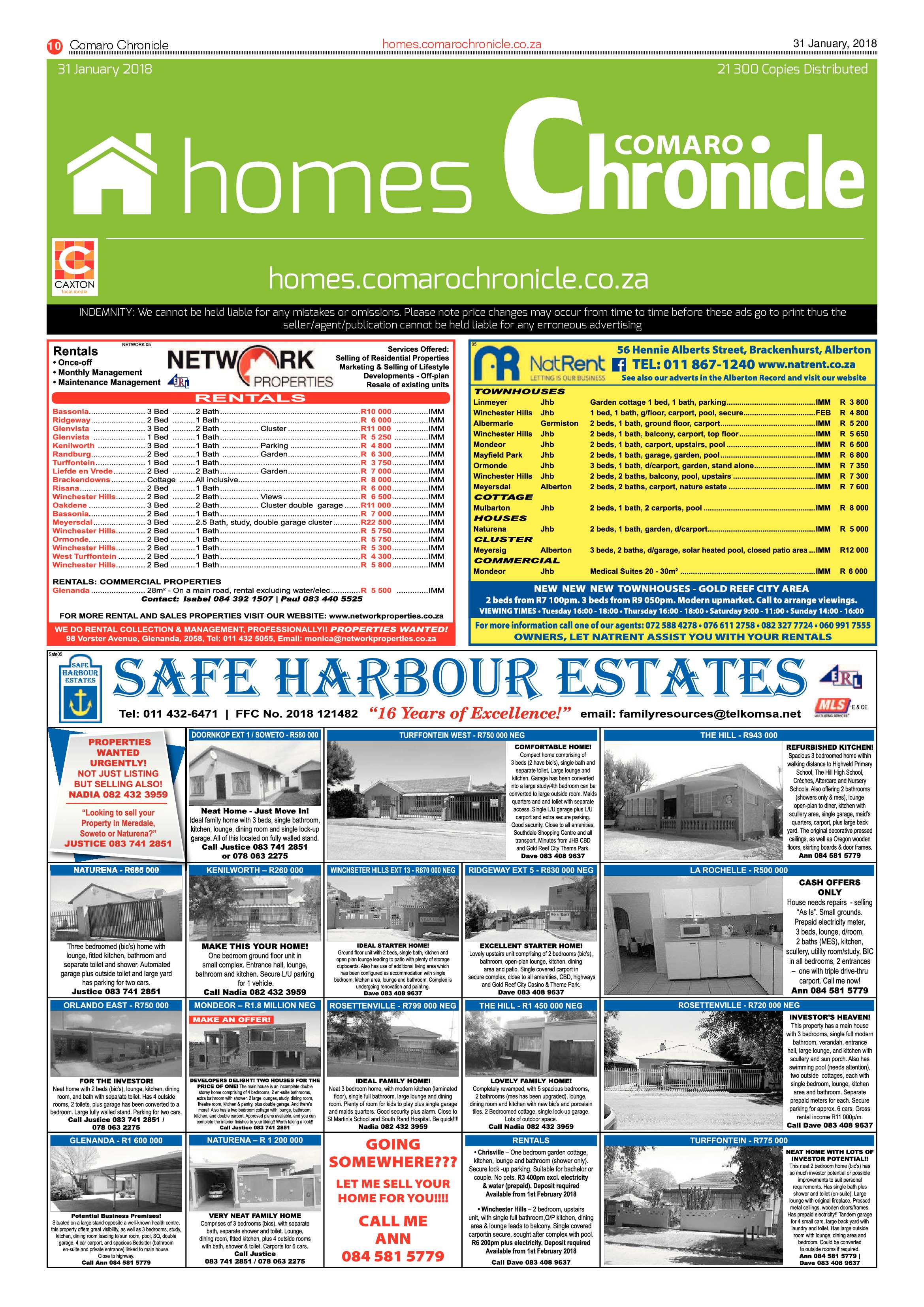 Comaro Chronicle 31 January 2018 page 10