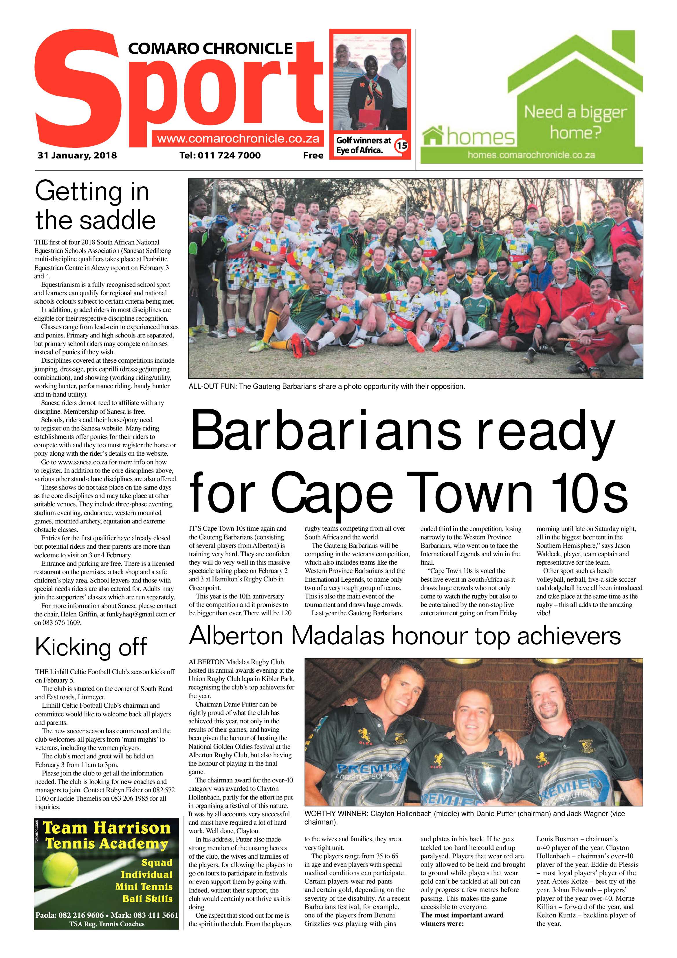 Comaro Chronicle 31 January 2018 page 16