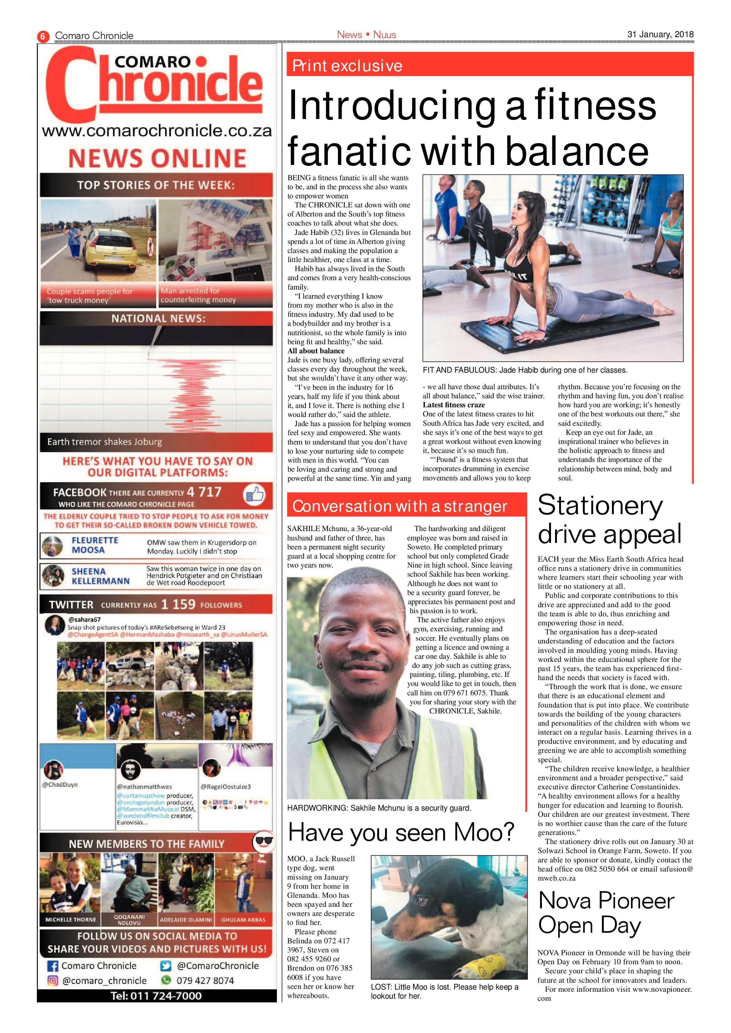 Comaro Chronicle 31 January 2018 page 6