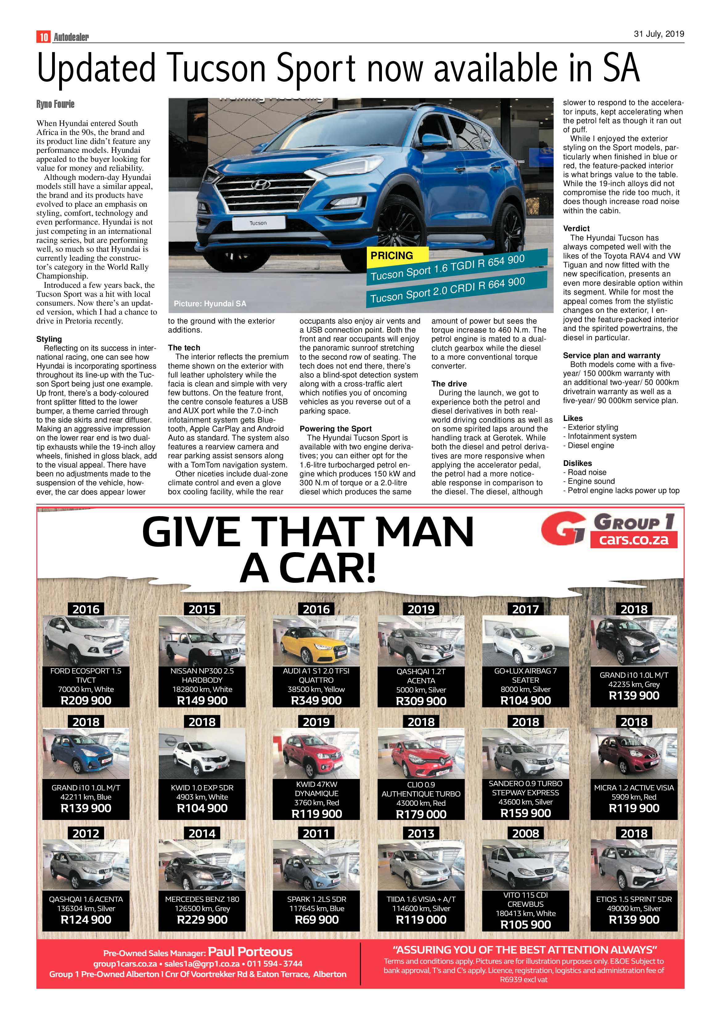 Comaro Chronicle 31 July 2019 page 14