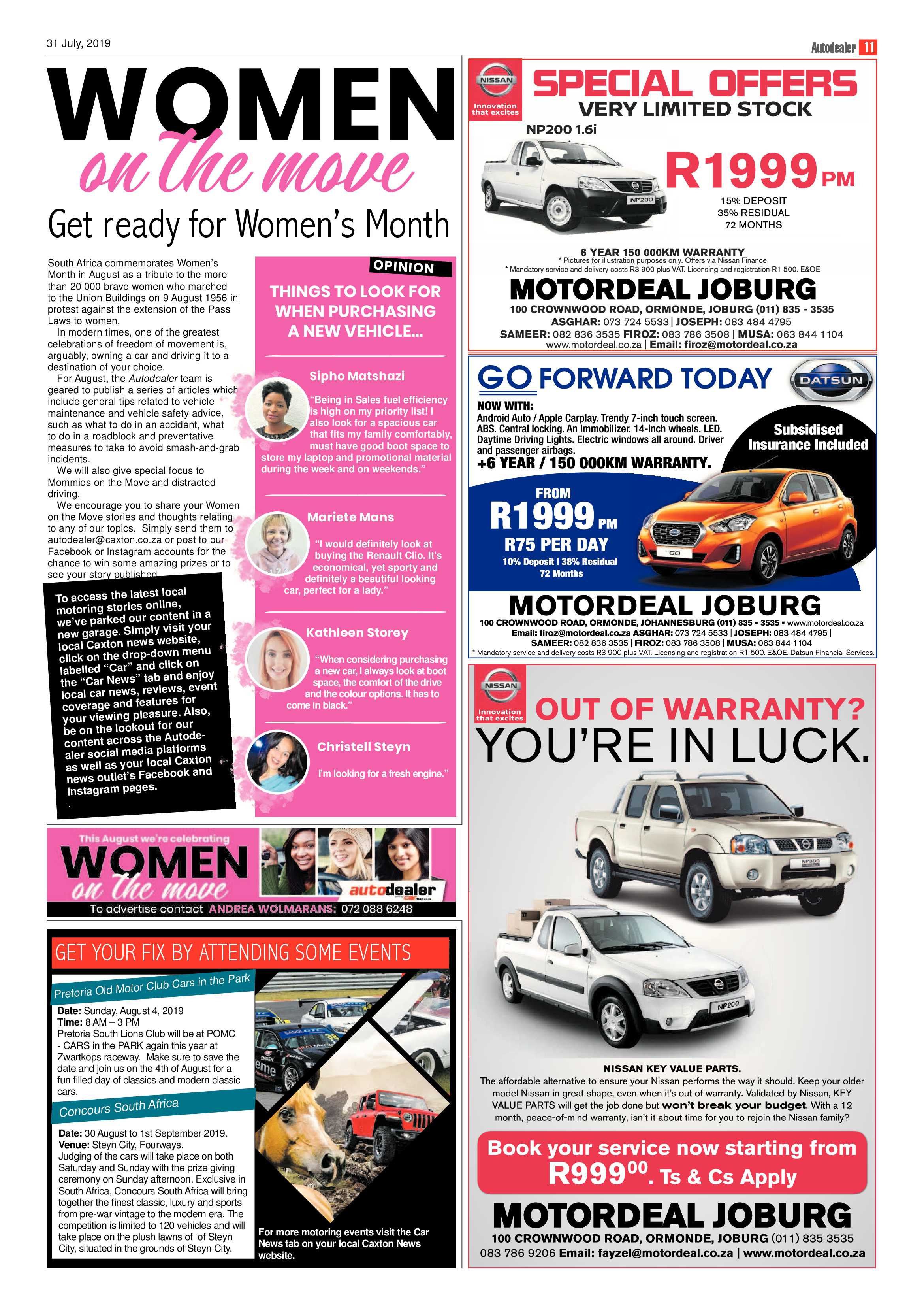 Comaro Chronicle 31 July 2019 page 15
