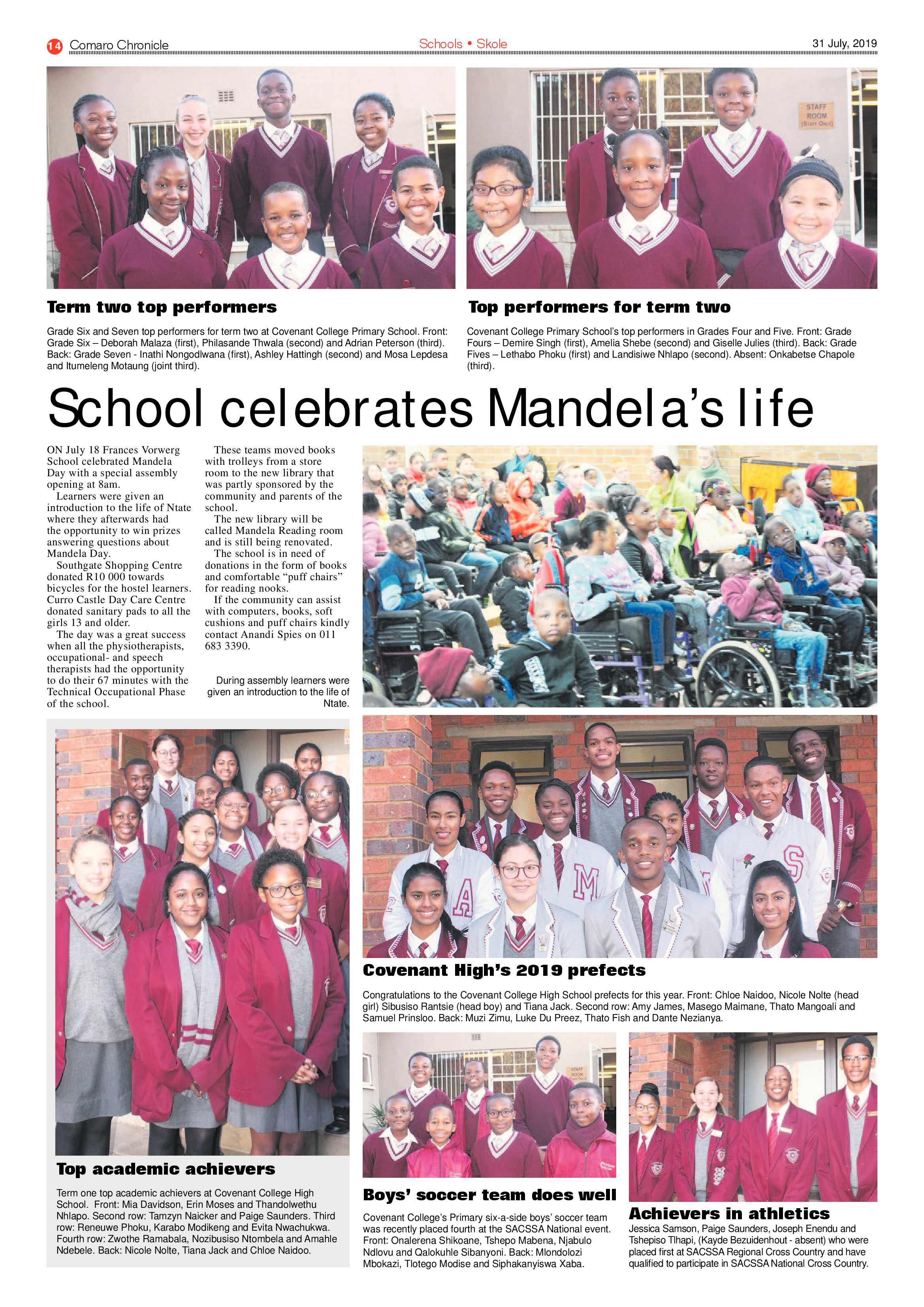 Comaro Chronicle 31 July 2019 page 18