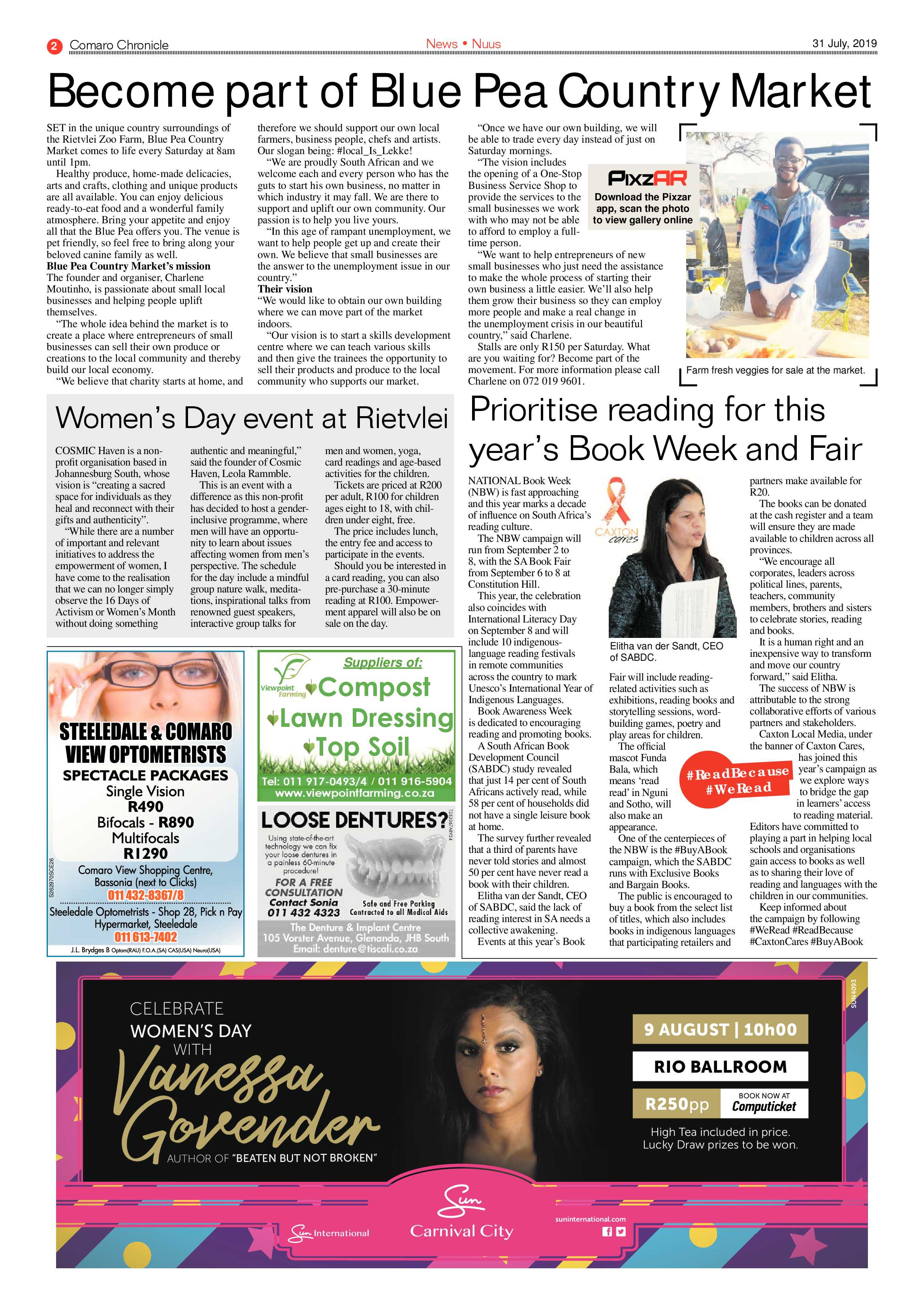 Comaro Chronicle 31 July 2019 page 2