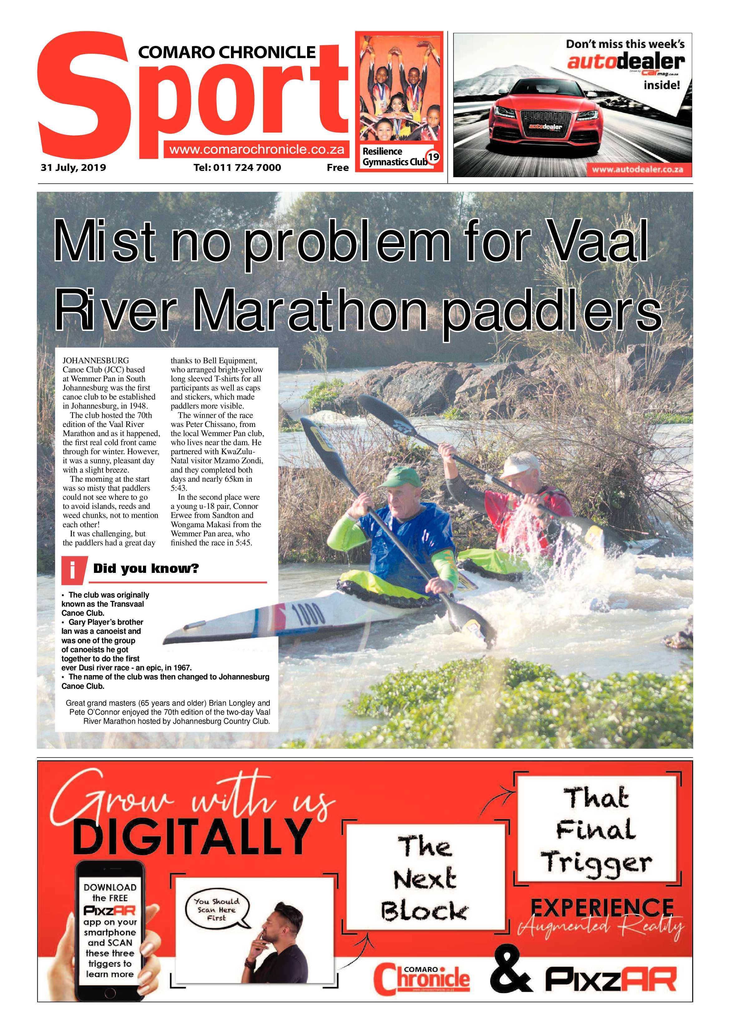 Comaro Chronicle 31 July 2019 page 20