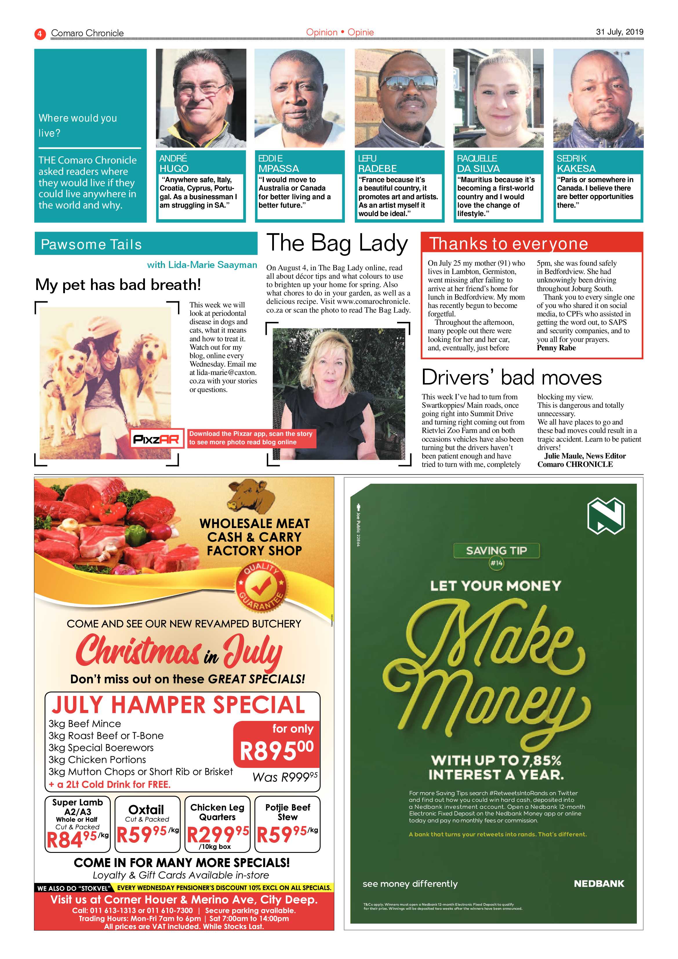 Comaro Chronicle 31 July 2019 page 4