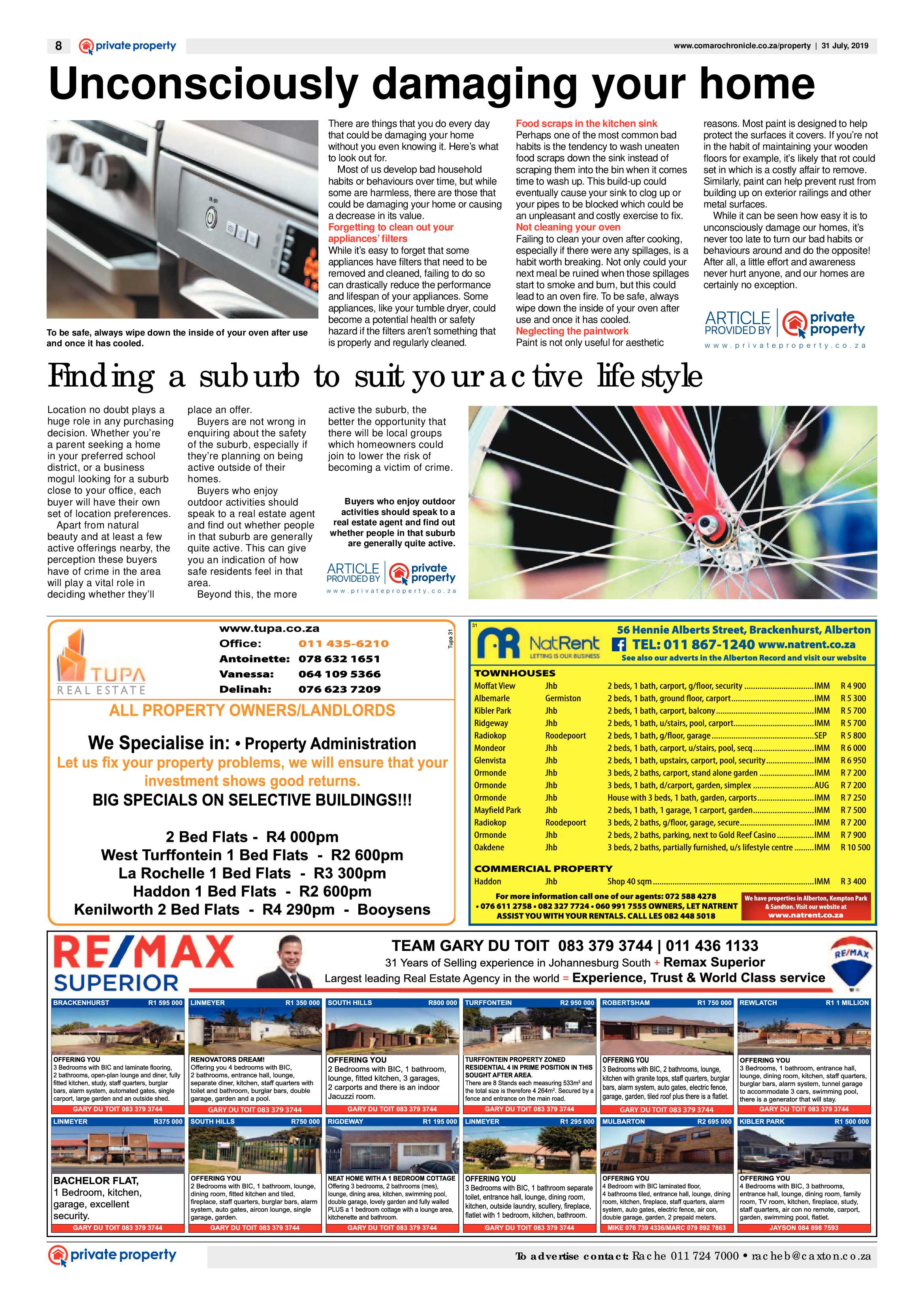 Comaro Chronicle 31 July 2019 page 8