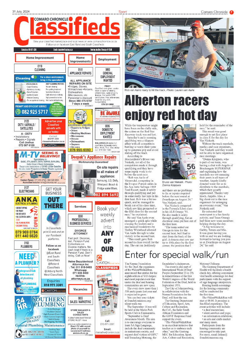 Comaro Chronicle 31 July 2024 page 7
