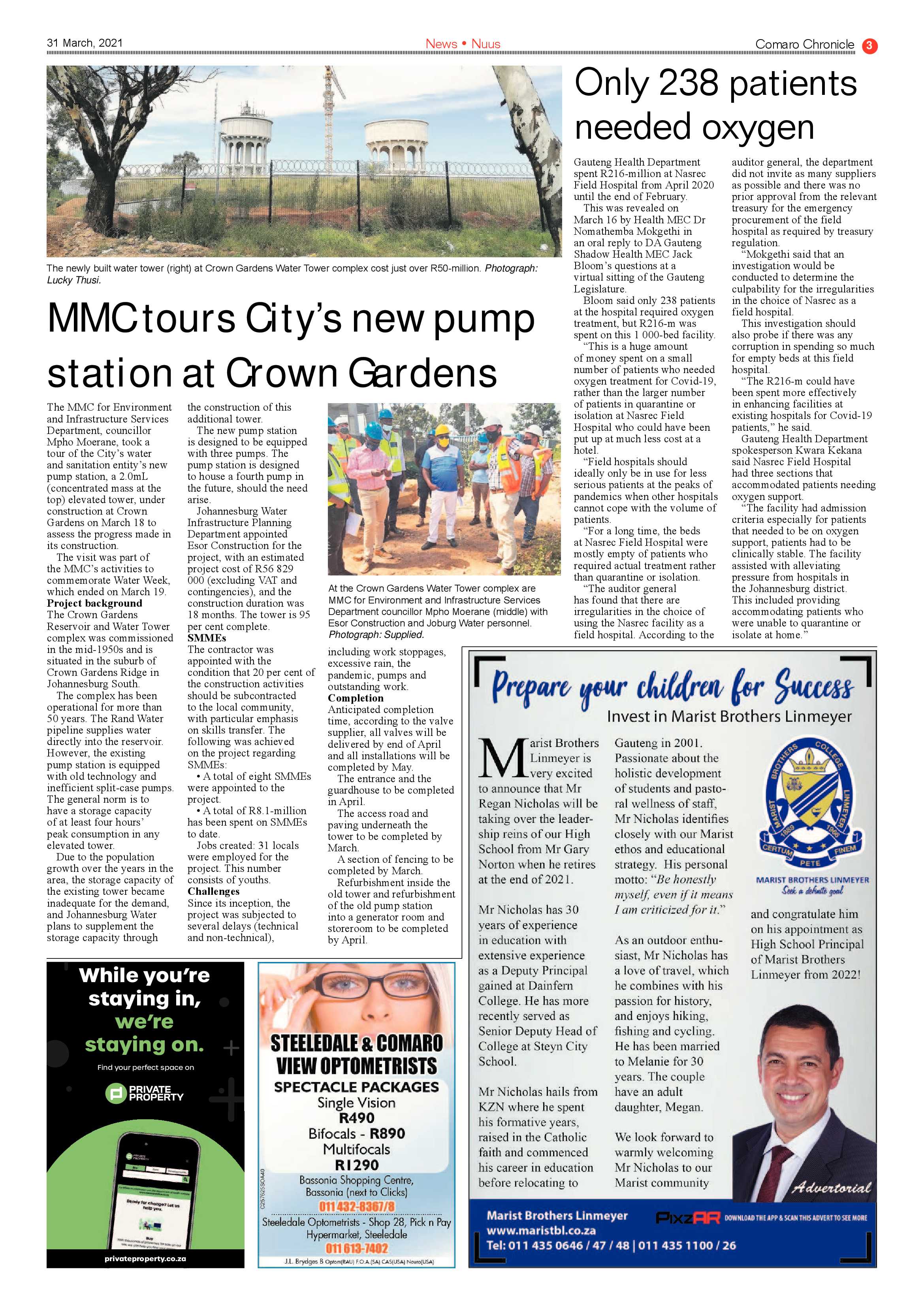 Comaro Chronicle 31 March 2021 page 3