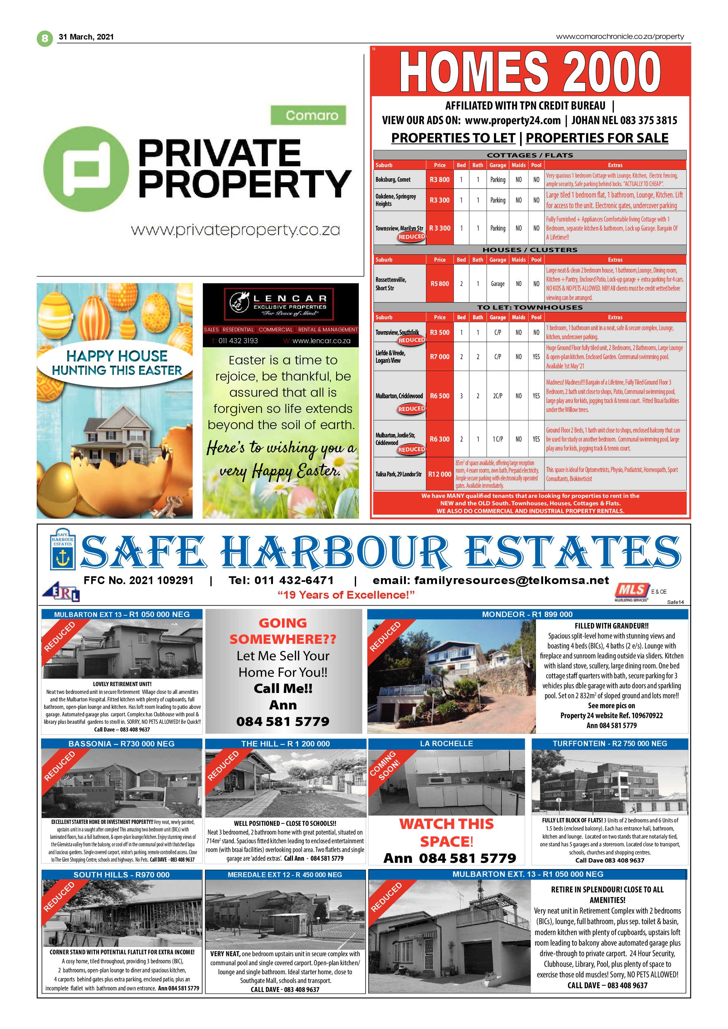 Comaro Chronicle 31 March 2021 page 8