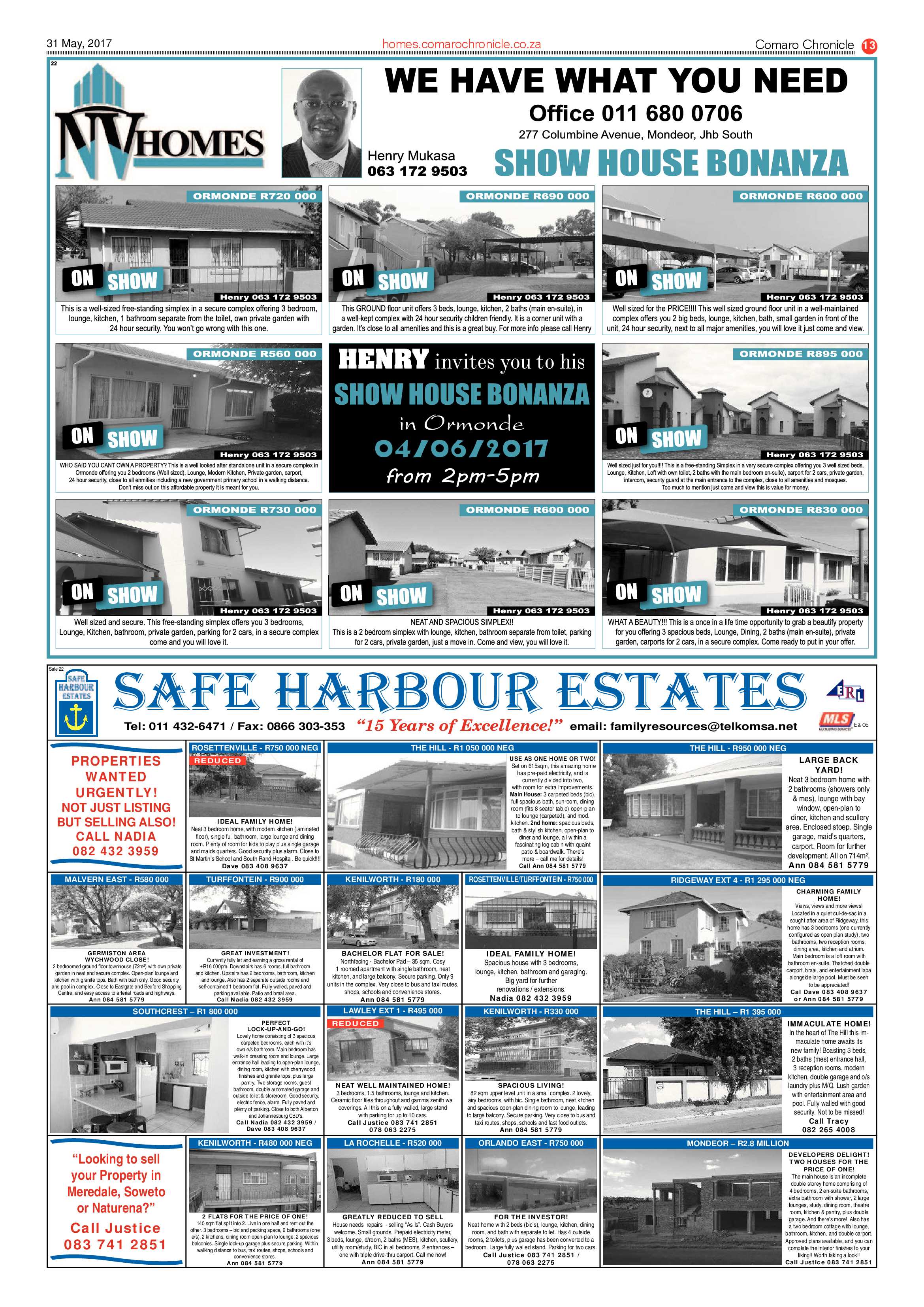 Comaro Chronicle 31 May 2017 page 13
