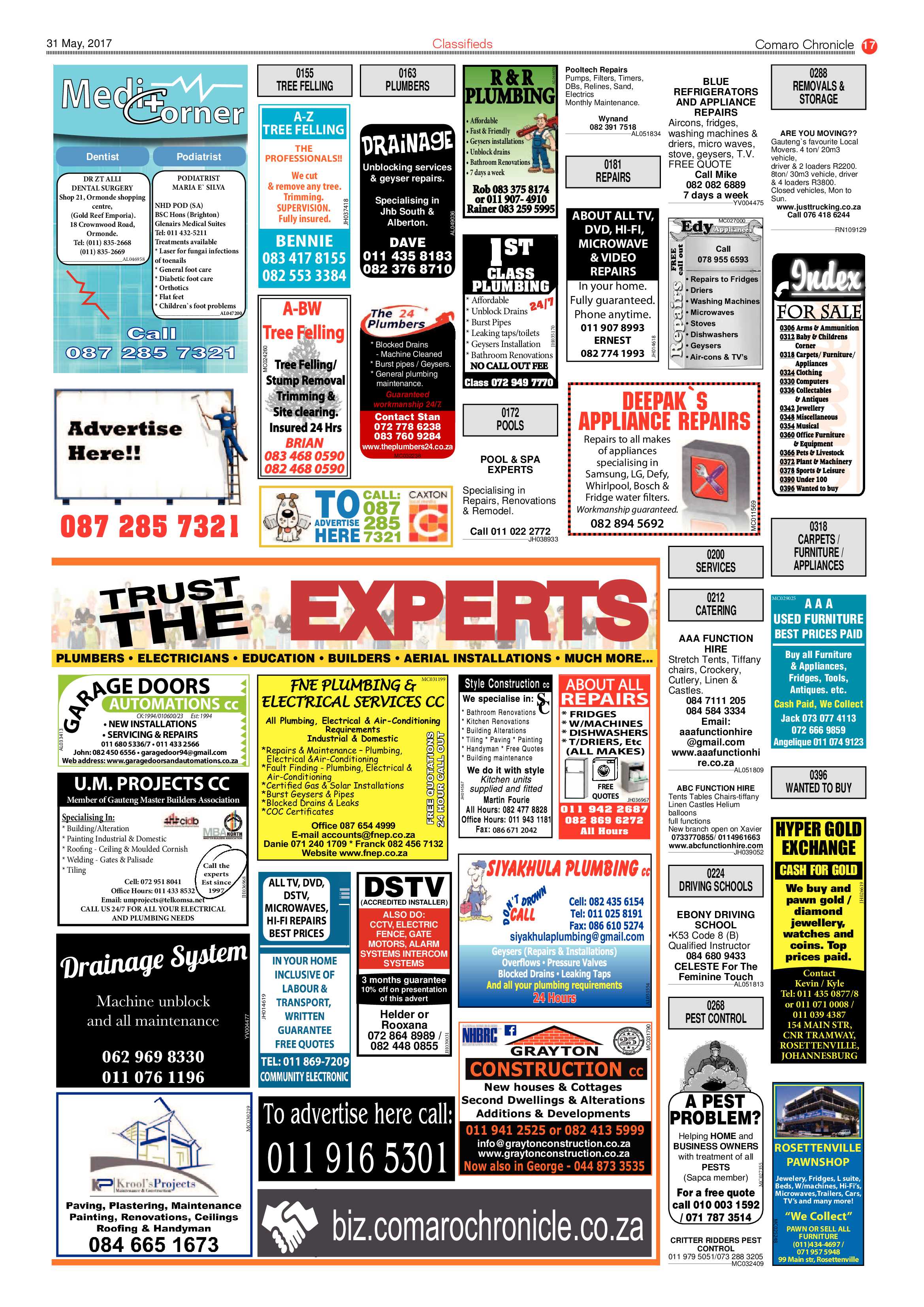 Comaro Chronicle 31 May 2017 page 17