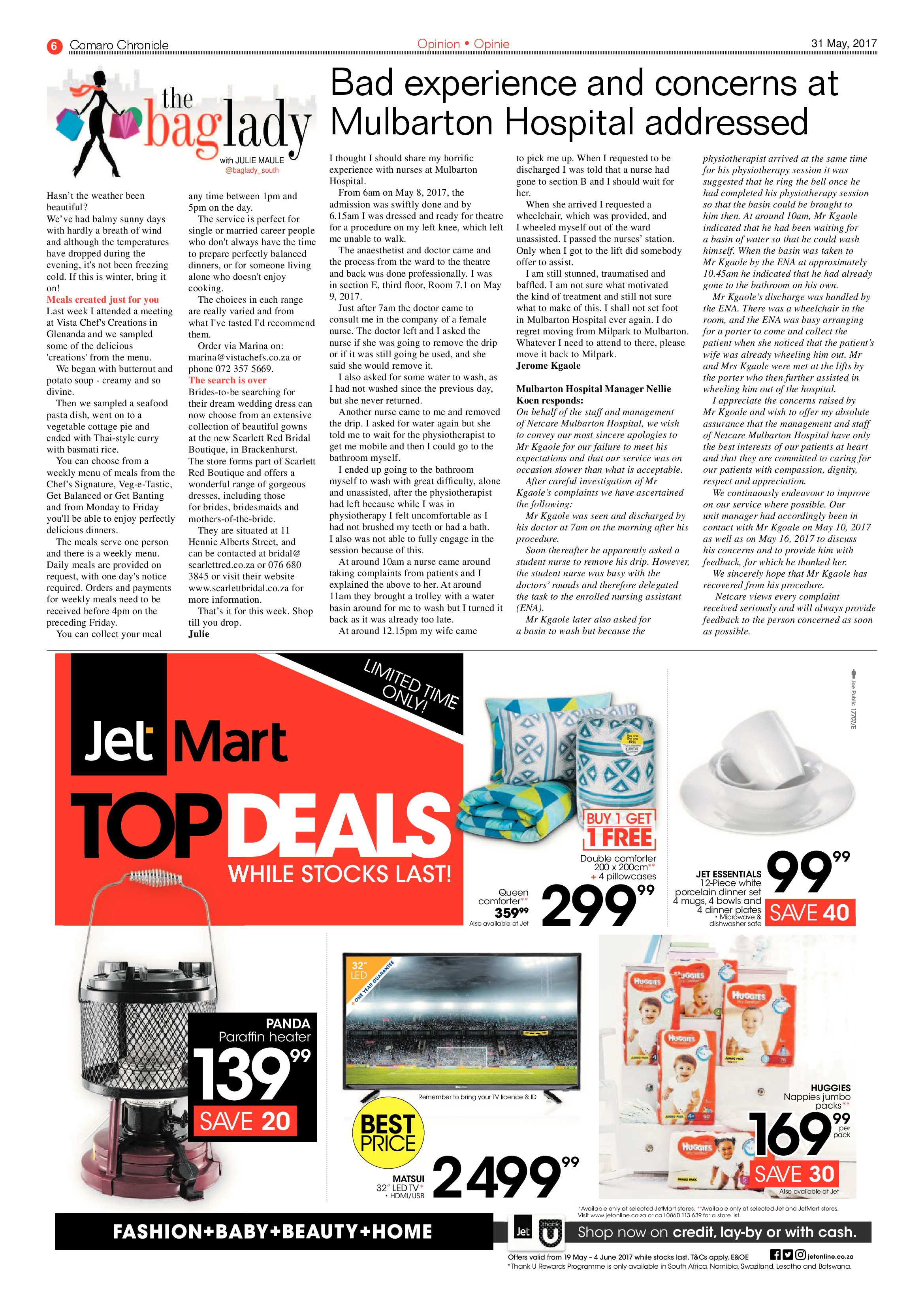 Comaro Chronicle 31 May 2017 page 6