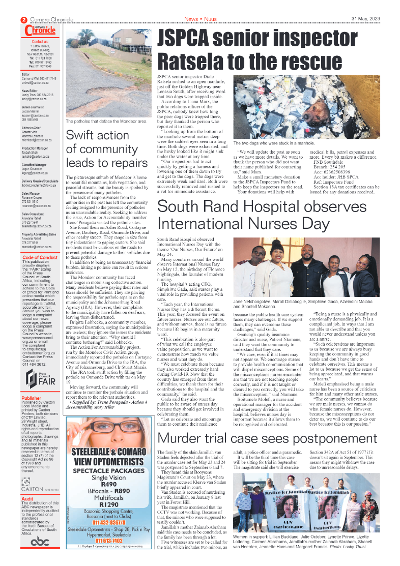 Comaro Chronicle 31 May 2023 page 2