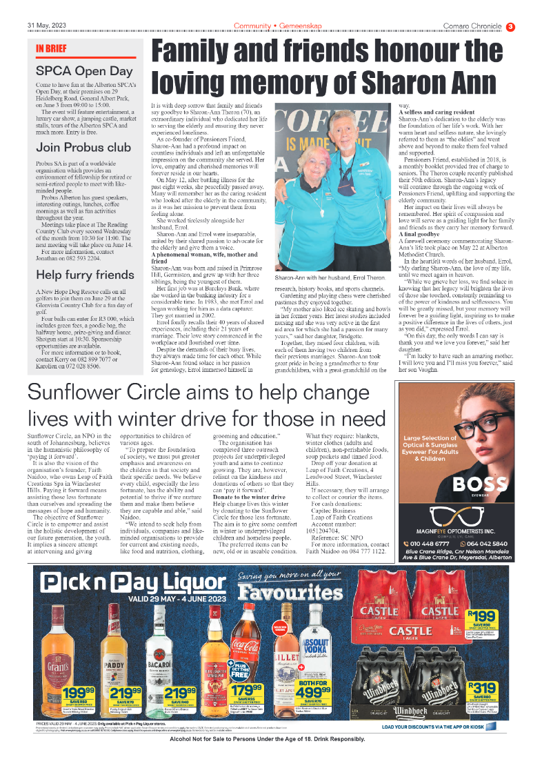 Comaro Chronicle 31 May 2023 page 3